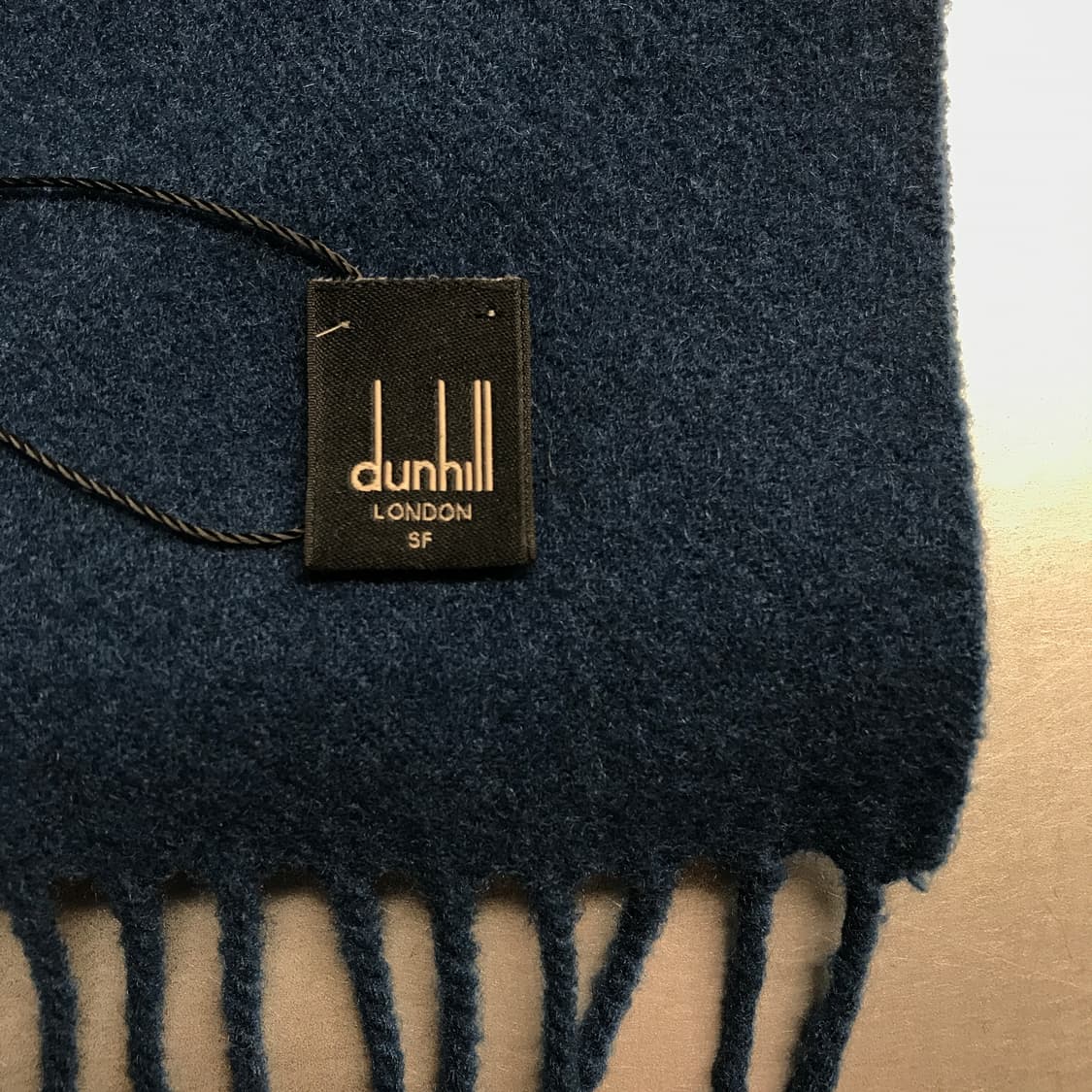 던힐 네이비 머플러 상품이미지5