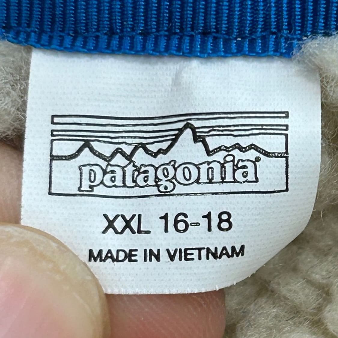 파타고니아 리버시블 키즈 퀄팅 플리스 후드집업 자켓 XXL 상품이미지5