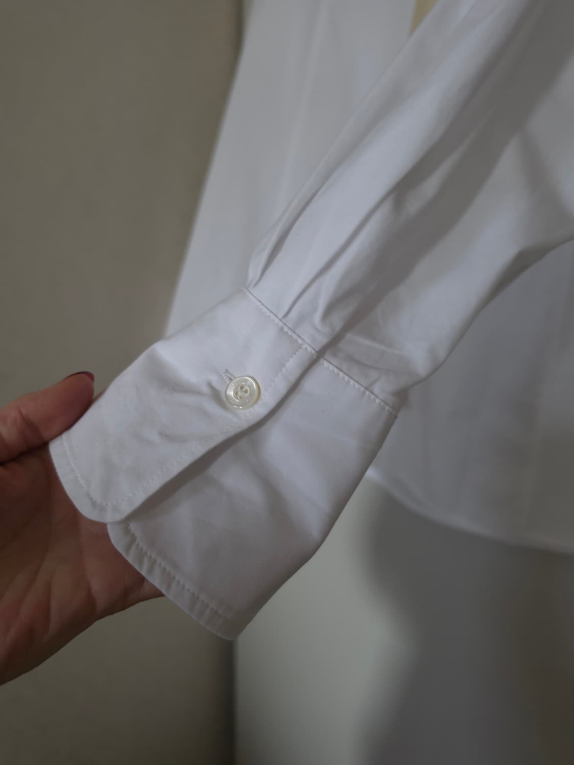 빈폴 화이트 넥타이 블라우스 상품이미지3