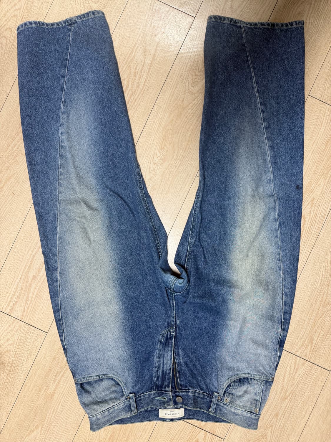 애프터 프레이 스트레이트 진 인디고  상품이미지1