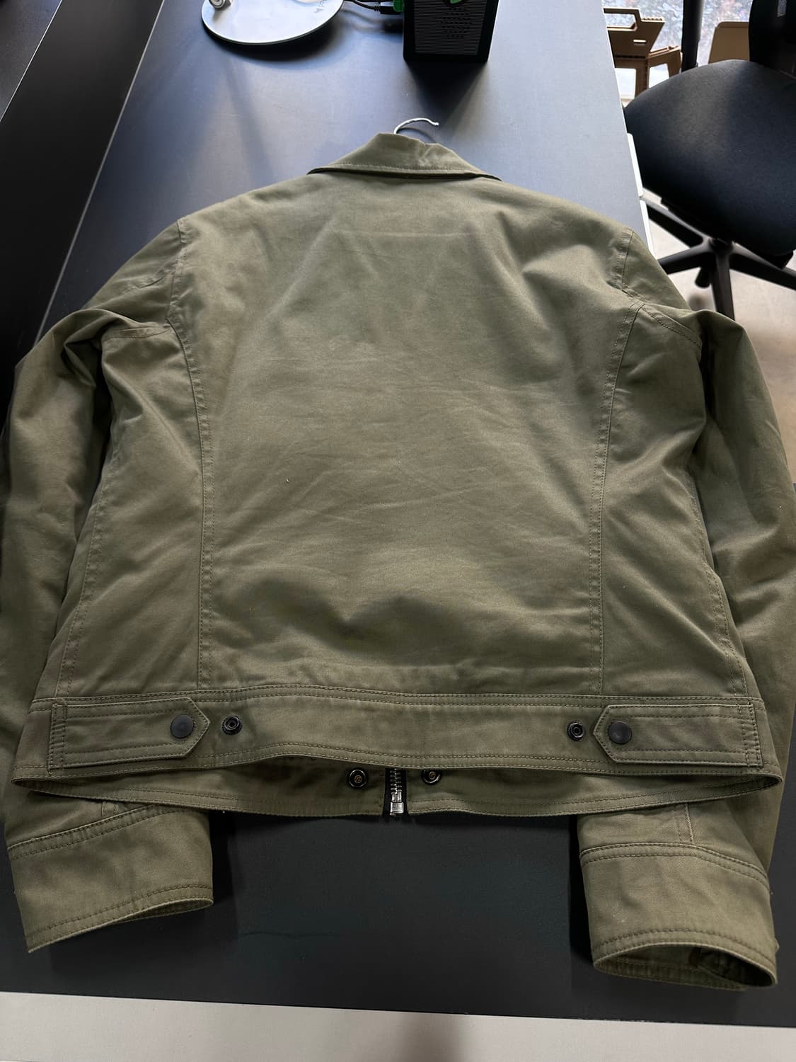 디젤 더블지퍼 스냅버튼 야상 레이싱자켓 상품이미지7