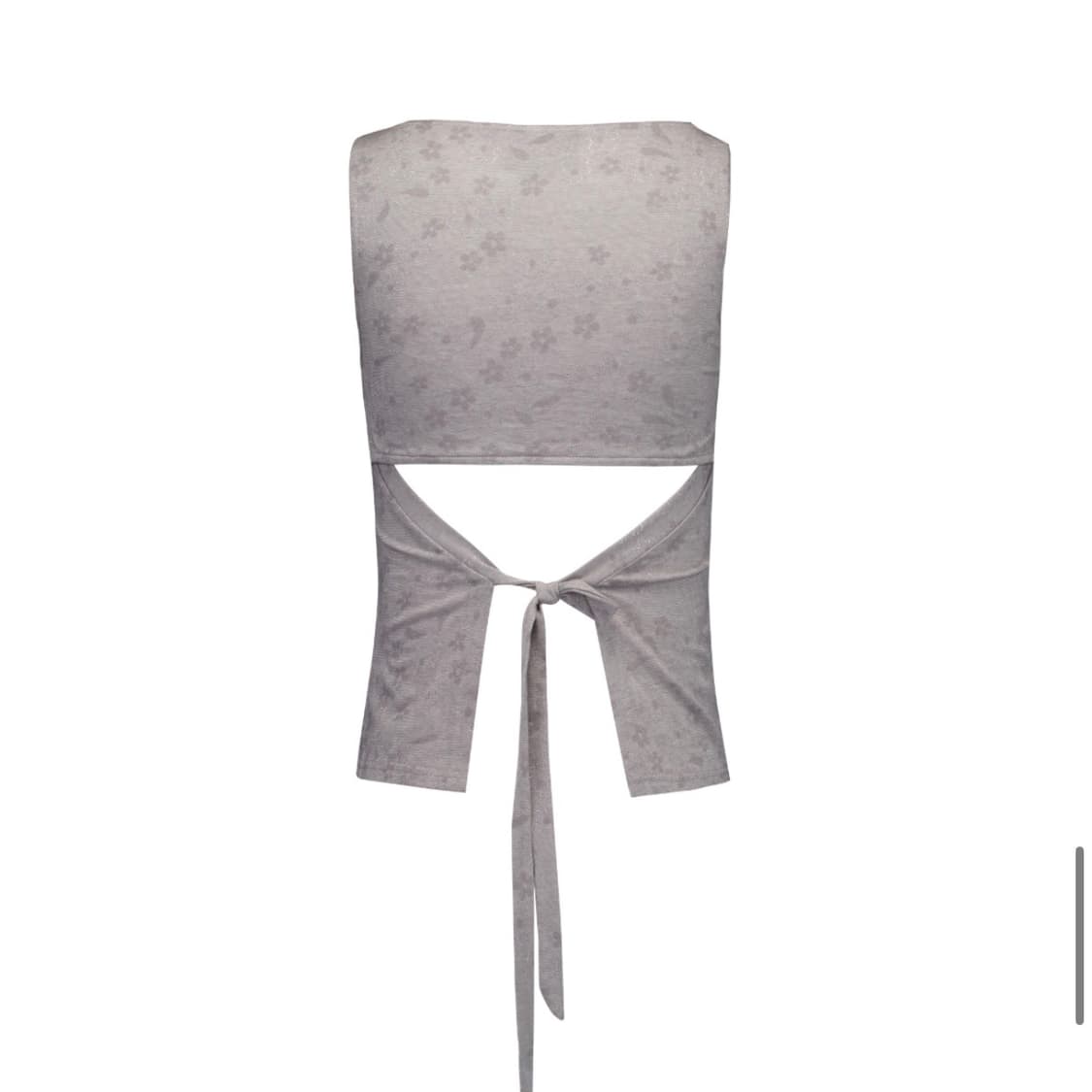 포코포스카 TIE BOAT NECK SLEEVELESS  상품이미지4