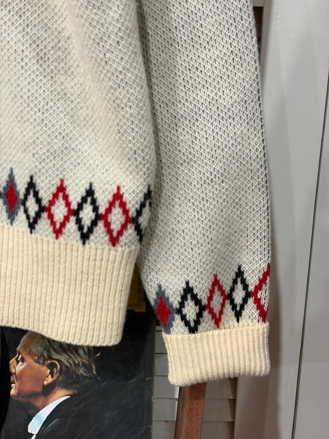 Style eyes 인디언 니트 집업 자켓 38R 상품이미지2