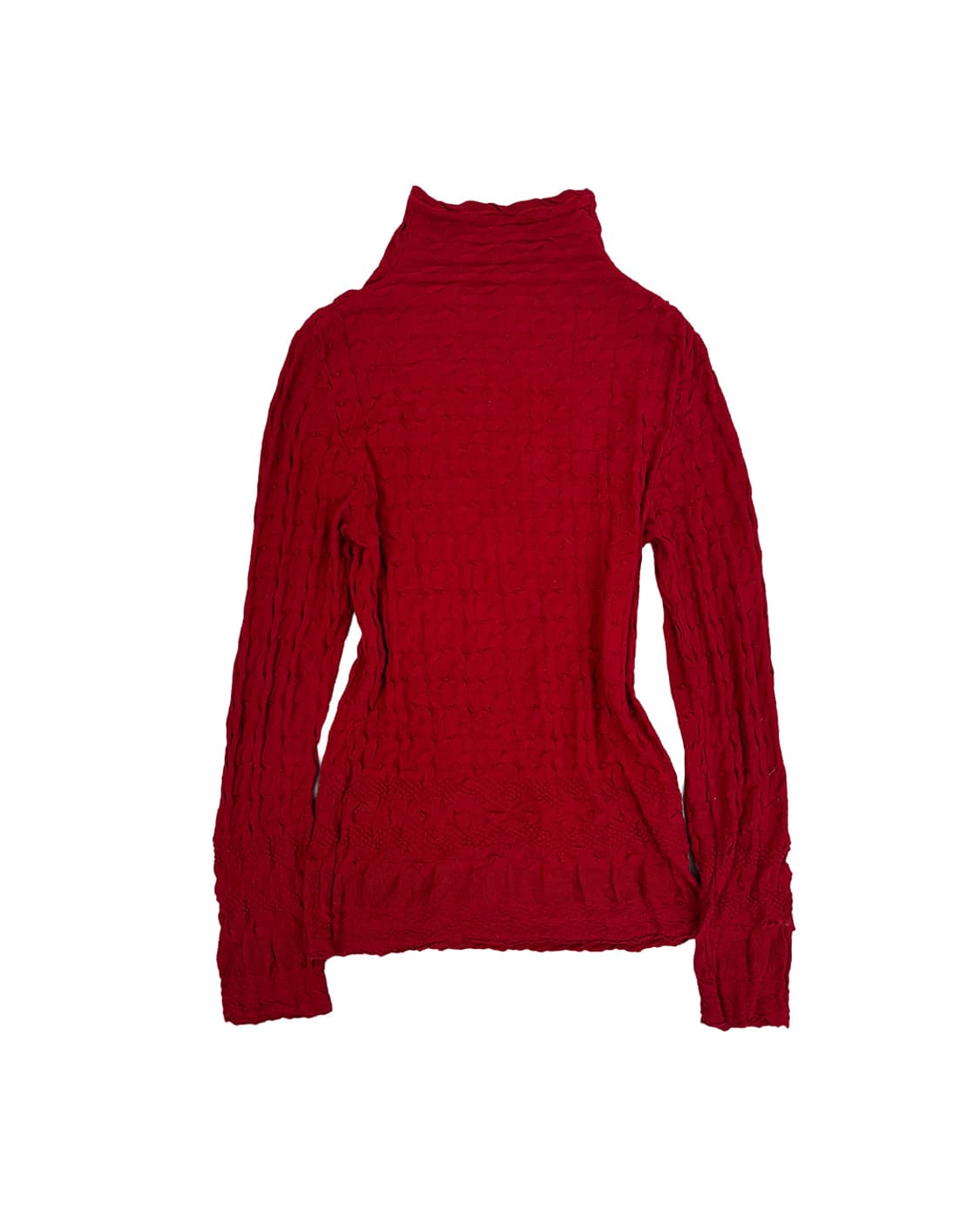 ISSEY MIYAKE Heart HAAT 레드 스모킹 하프넥 티 상품이미지1