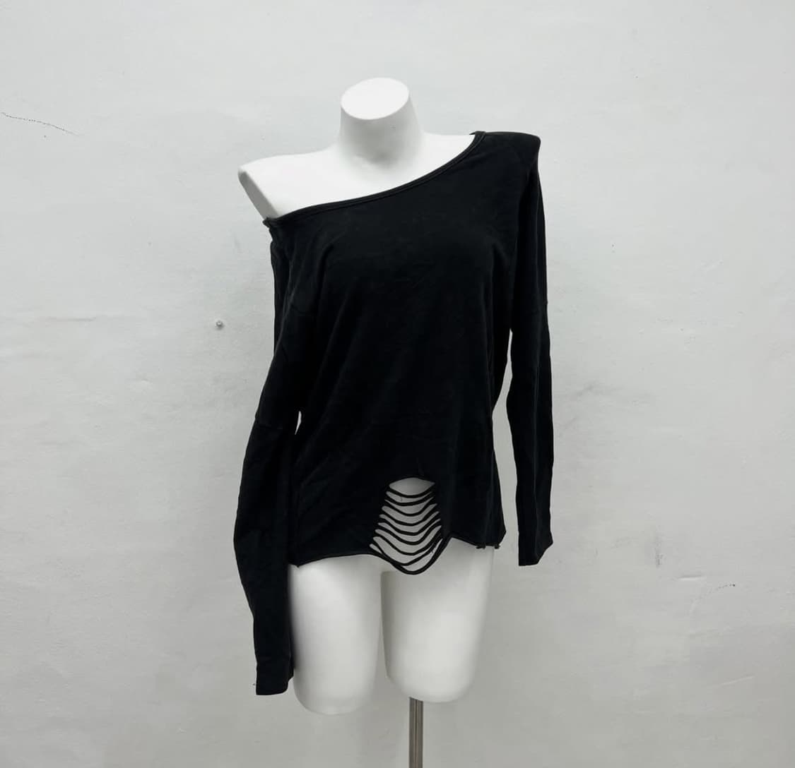 Rocktium damaged long sleeve 상품이미지1