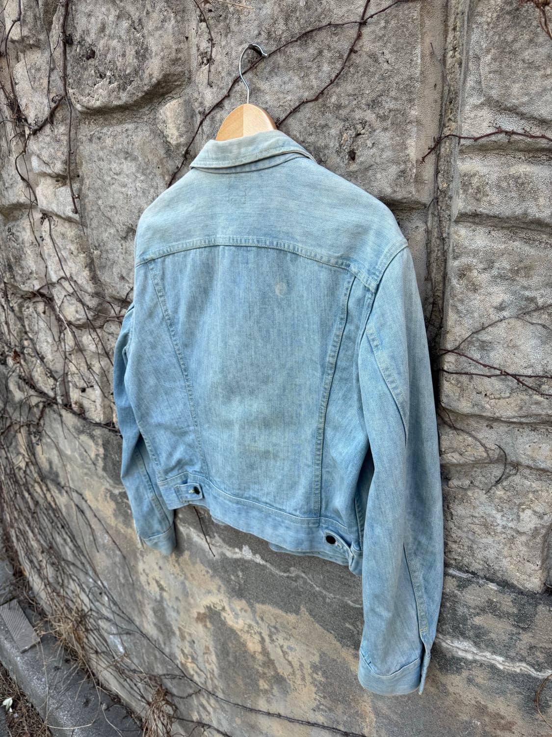 70s lee 빈티지 101-j 웨스턴 데님 트러커 자켓 상품이미지4