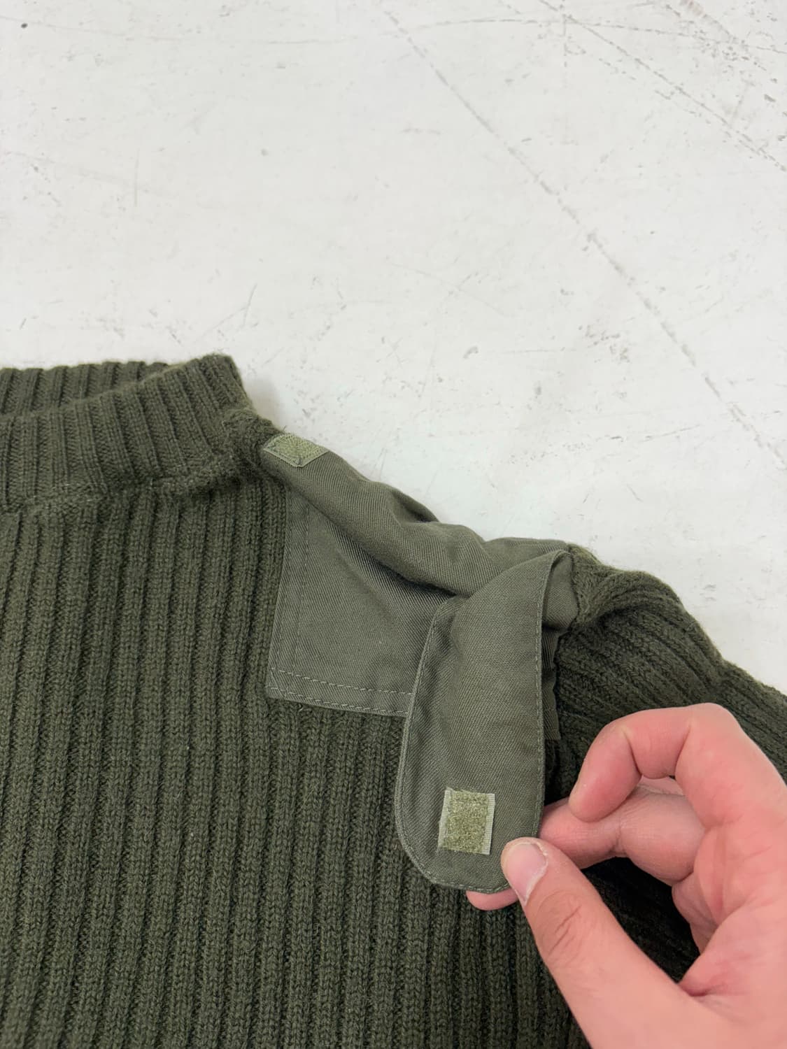 00’s USMC Service Wool sweater. 상품이미지3