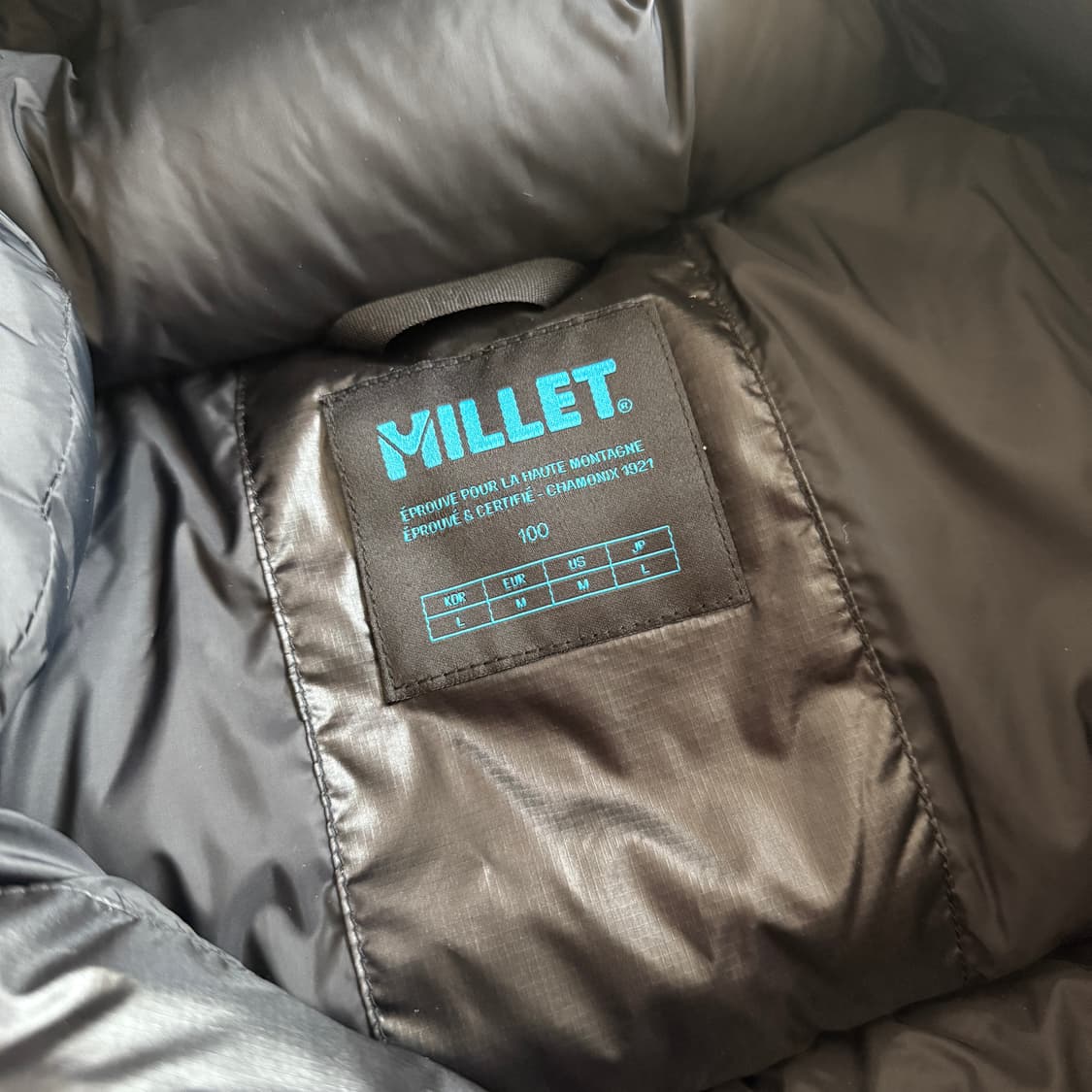 밀레 MT 콜드제로 테크H 다운 패딩 상품이미지3