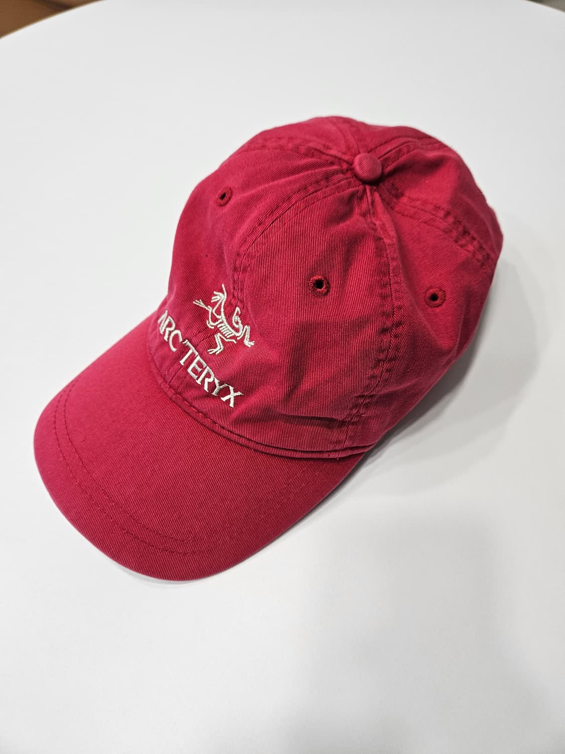 올드아크테릭스 엠브로이더리 볼캡 워싱레드 상품이미지2