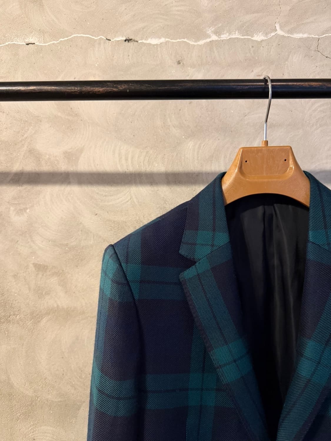 발렌티노 블랙와치 테일러드 자켓 슬림100 상품이미지2