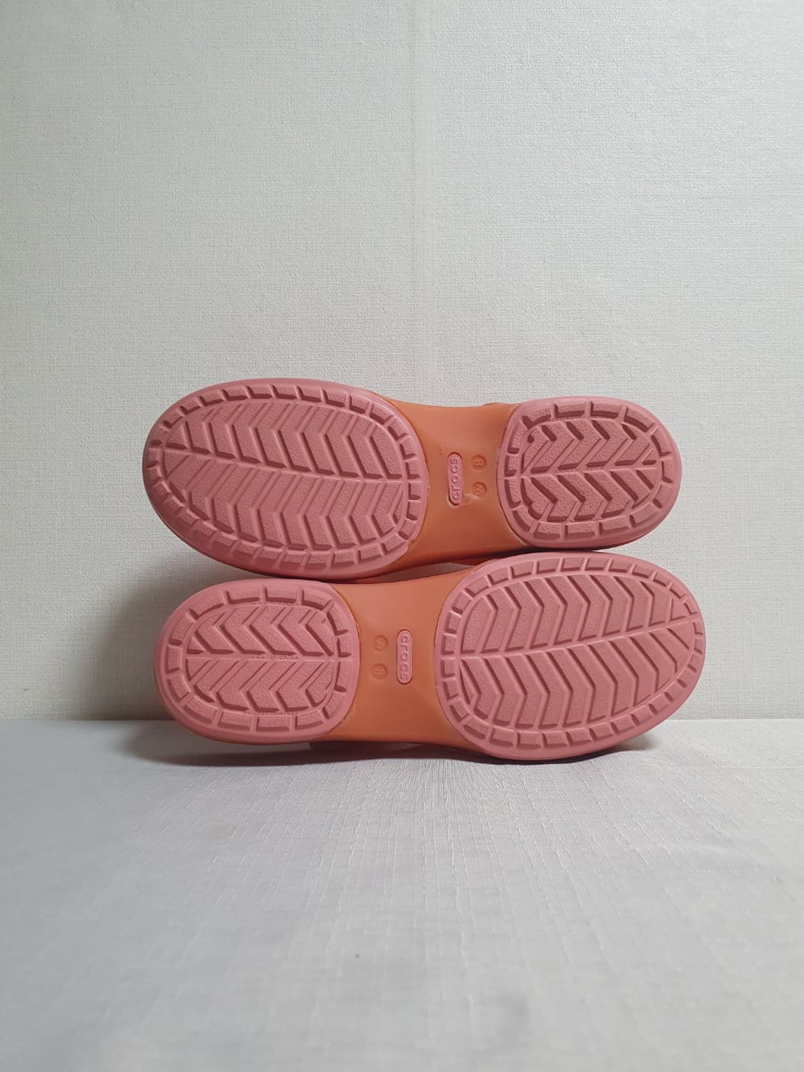 크록스 이자벨라 클로그 샌들 오렌지 핑크 250mm 상품이미지8