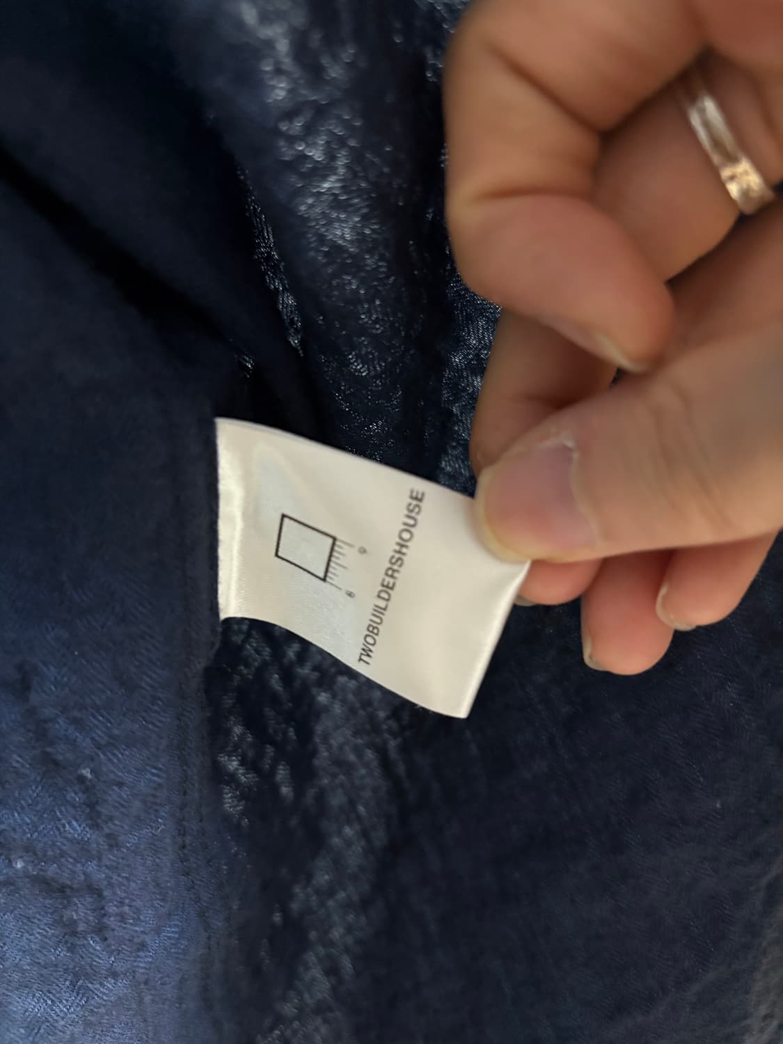 Twobuildershouse navy shirts. 상품이미지4