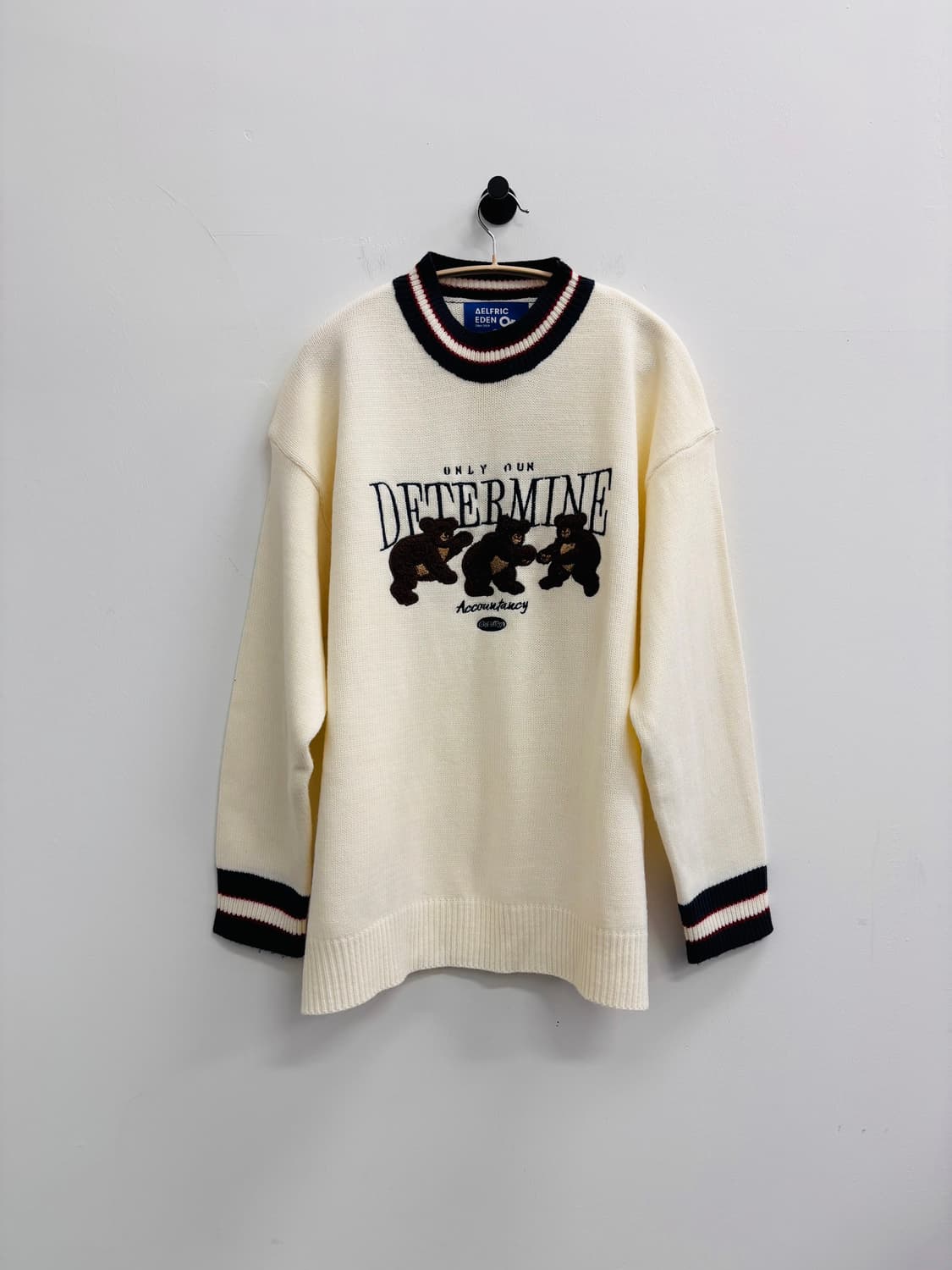 엘프릭 에덴(Aelfric Eden) 디터민 베어 자수 니트 상품이미지2