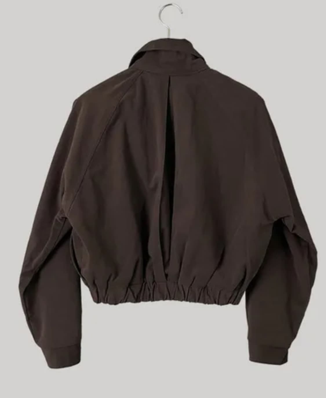 나탈리 숏 브라운 점퍼 상품이미지2