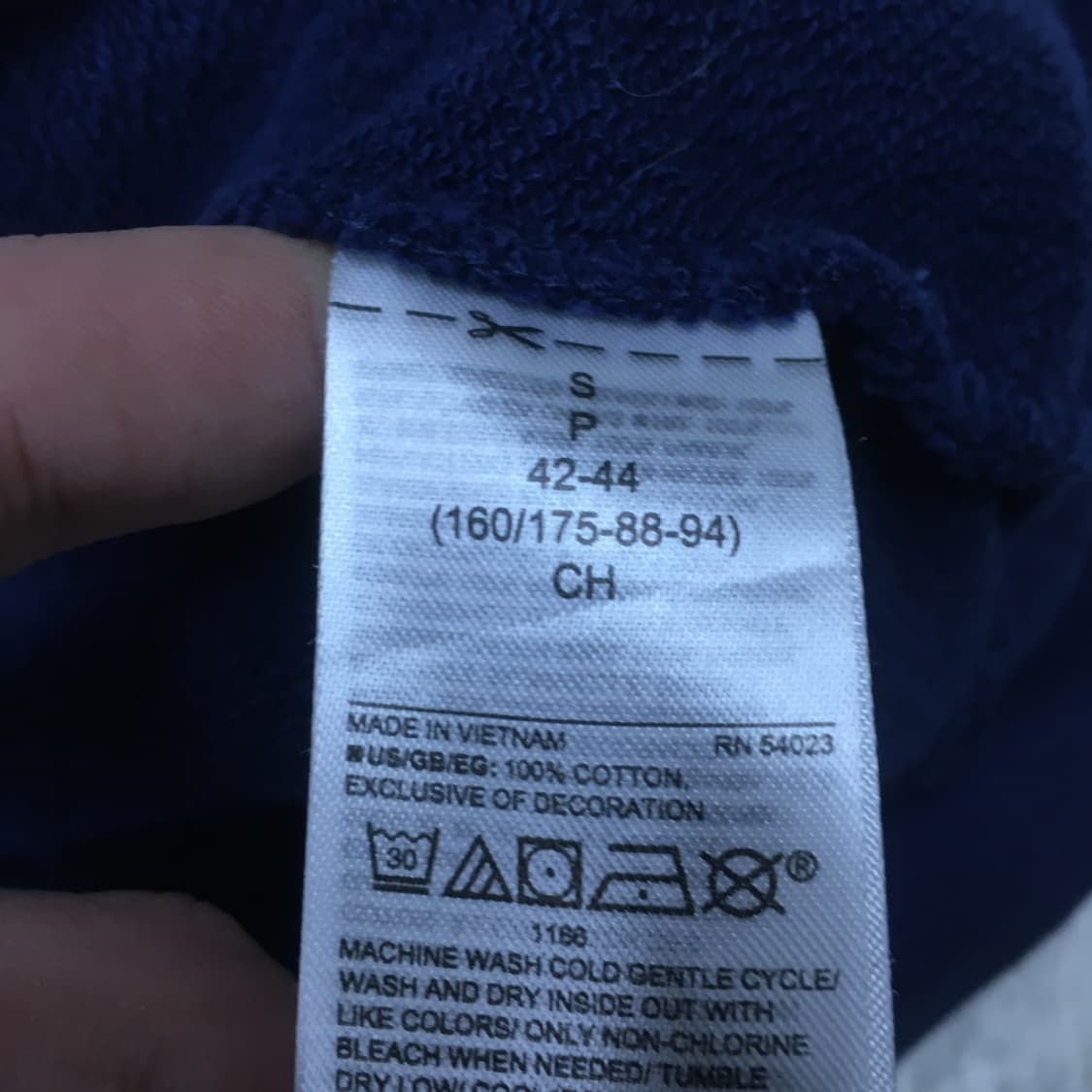 갭 미들로고 맨투맨 만원샵 DD14 상품이미지3