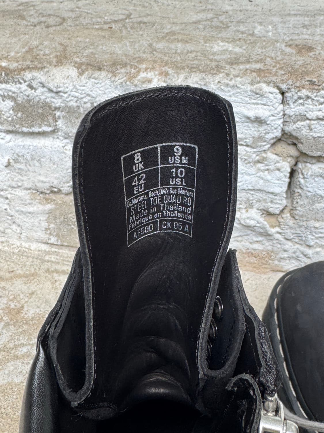 릭오웬스x닥터마틴 스틸토 부츠(42사이즈) 상품이미지7