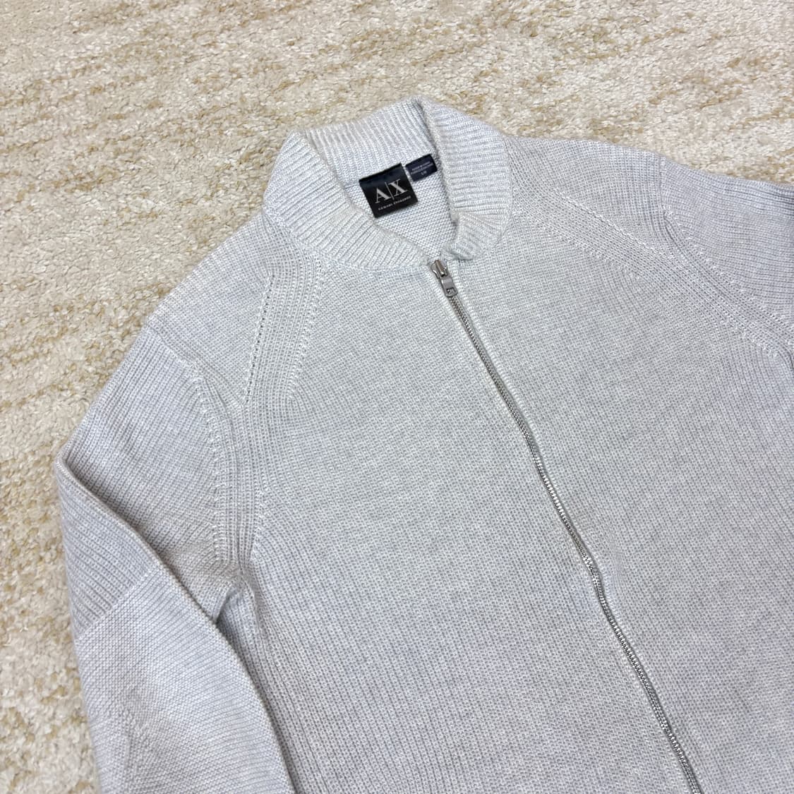 [L] A/X 알마니 익스체인지 니트 집업 자켓 상품이미지2