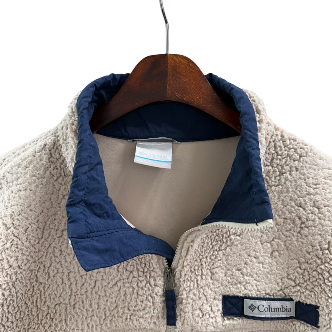 [XL] 컬럼비아 베이지 플리스 상품이미지5