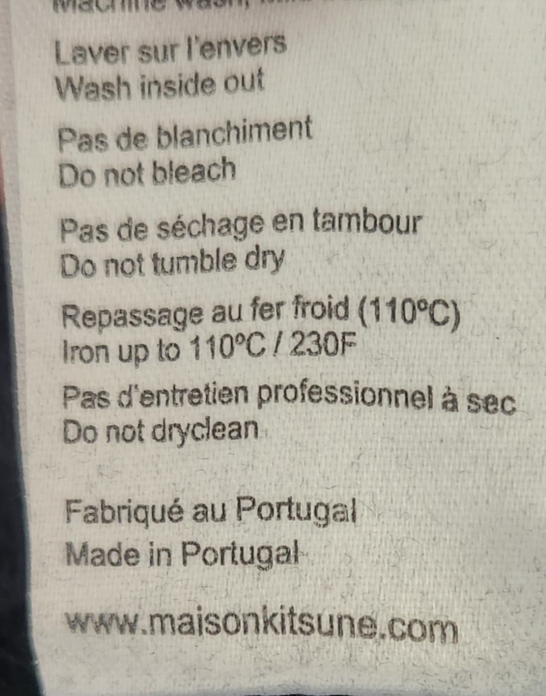 메종키츠네 더블 폭스 맨투맨 L  (100-105) 상품이미지5