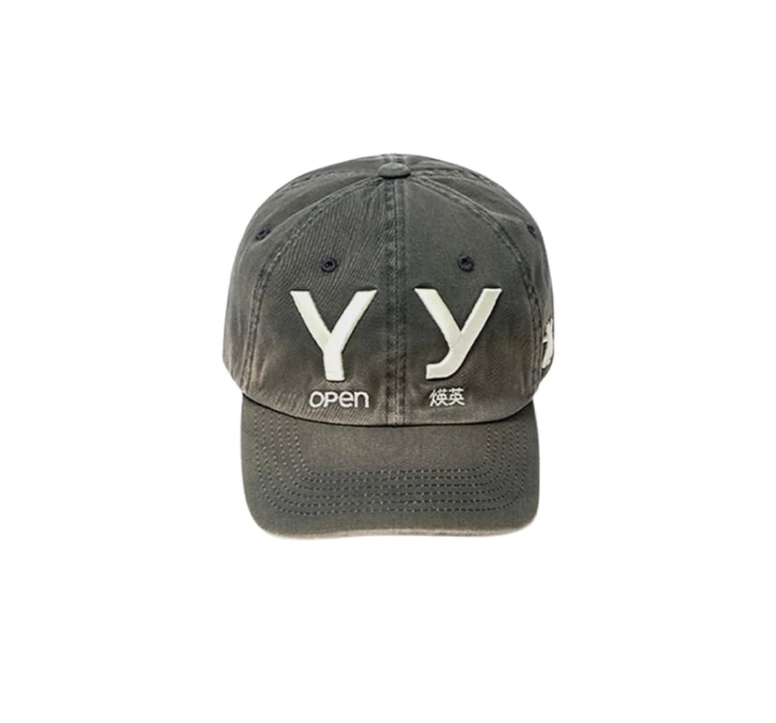 오픈와이와이 모자 볼캡 그라디언트 볼캡 차콜 상품이미지1