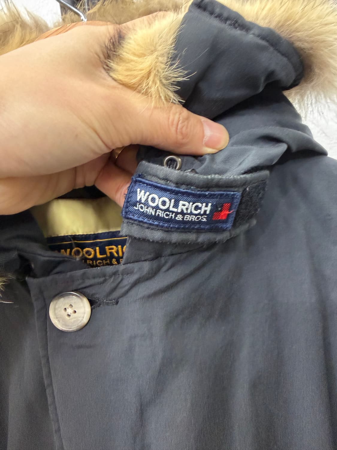 정품) 울리치 아크틱 오버핏 패딩 S 상품이미지4