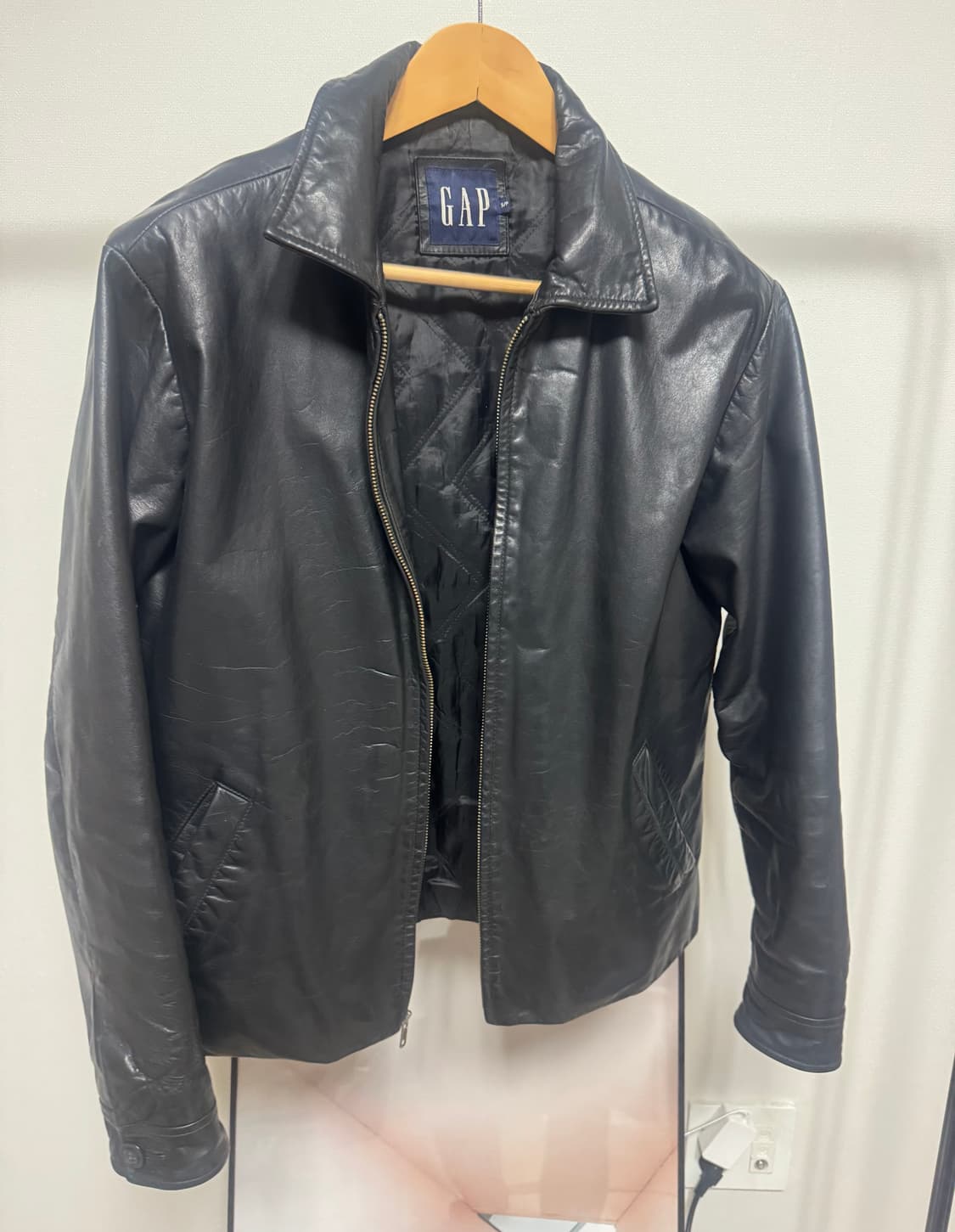 Old gap 올드갭 빈티지 레더자켓 가죽 자켓 상품이미지5