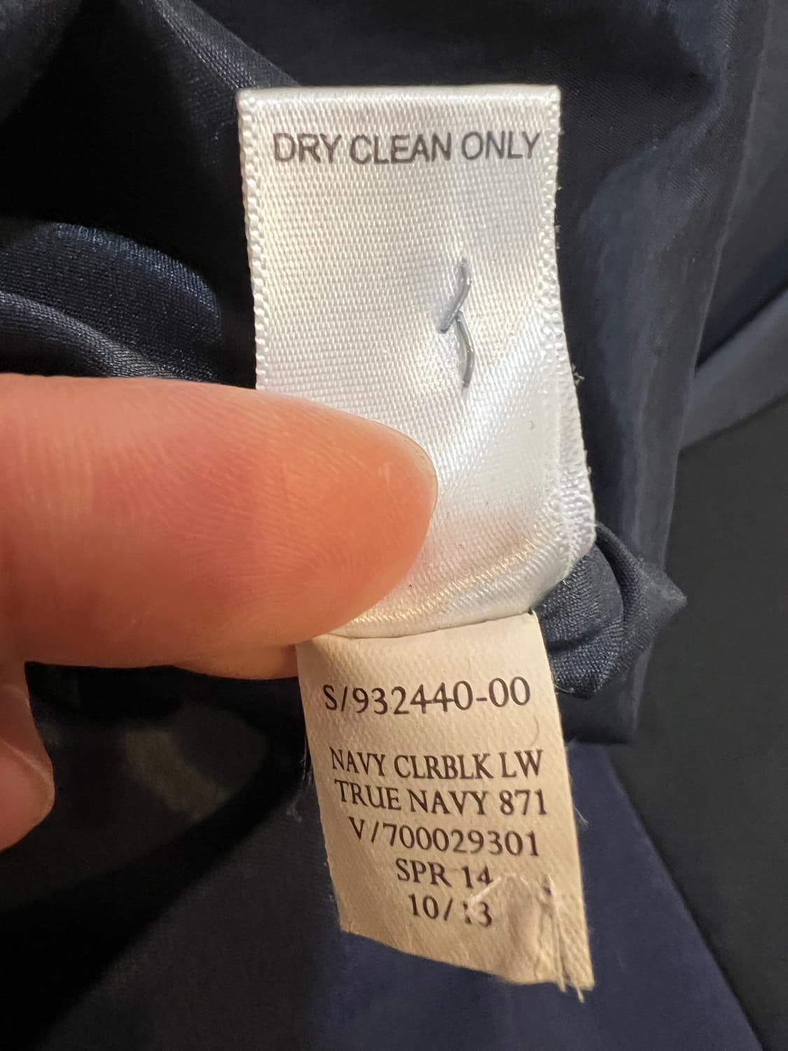 바나나리퍼블릭 여성 네이비 민소매원피스 정장원피스  상품이미지9