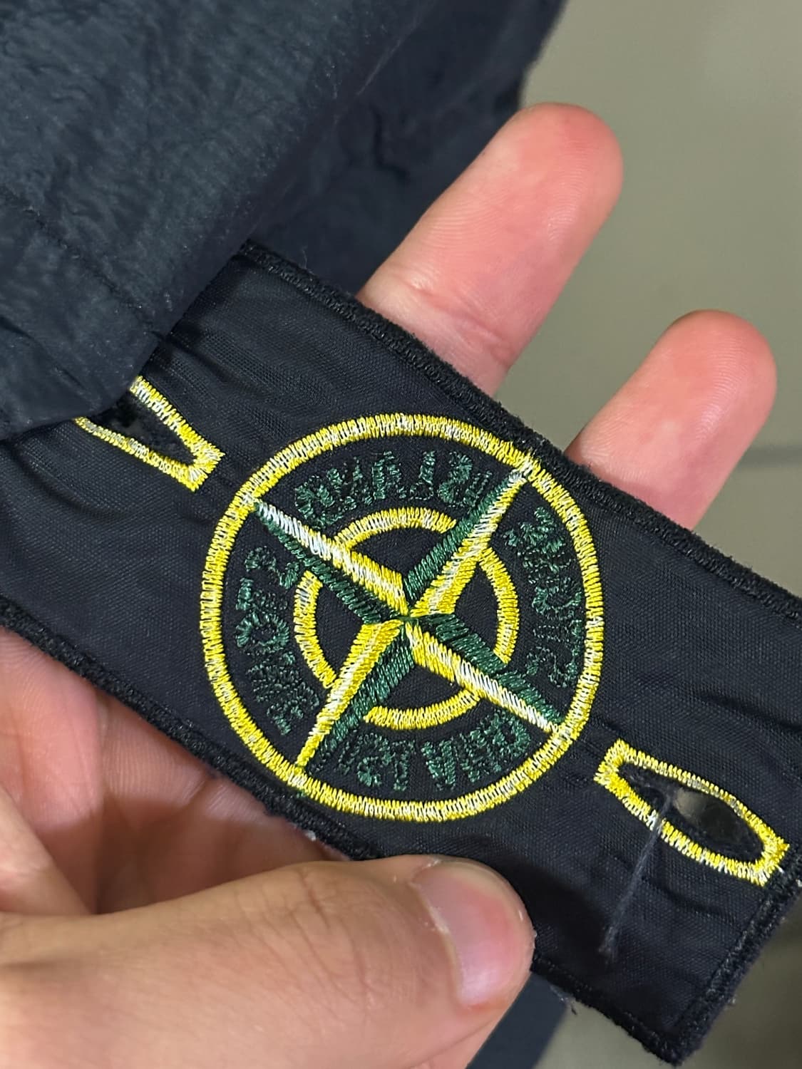 (백화점판) 스톤아일랜드 시어서커 TC 바람막이 블레이저 자켓 L 상품이미지6