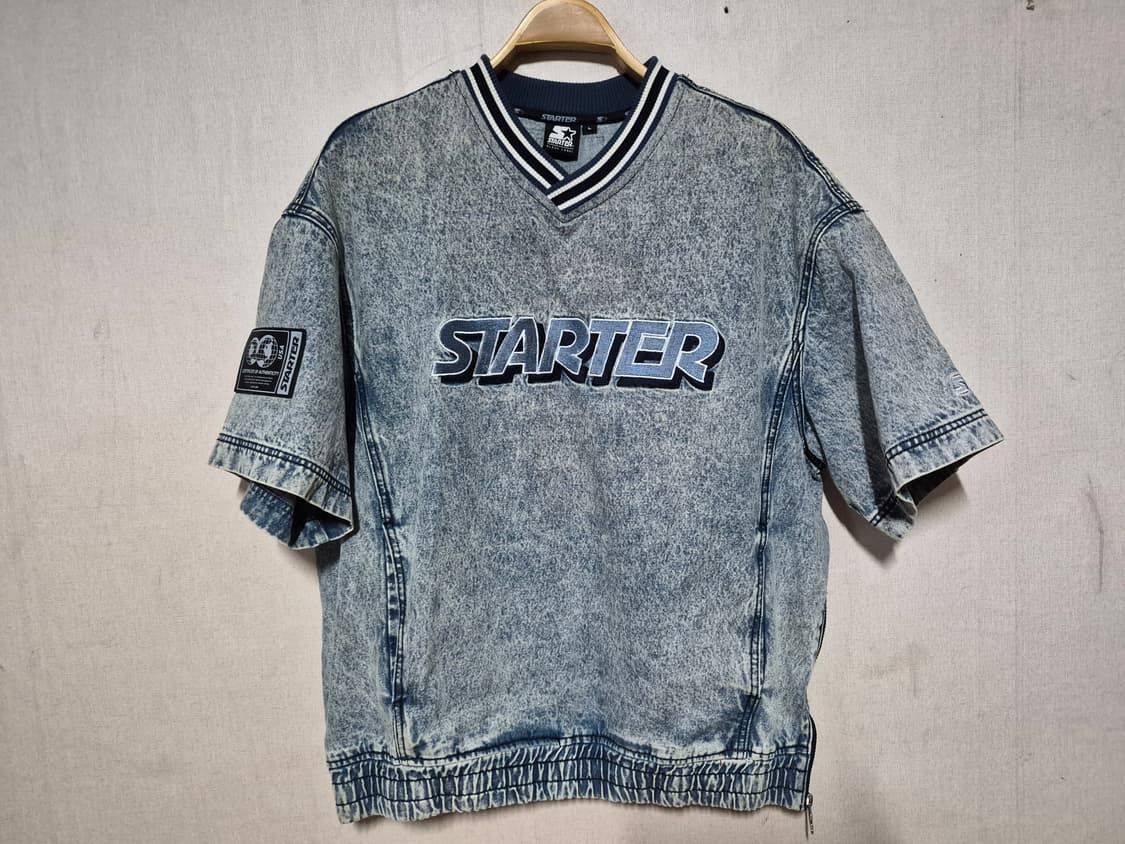 스타터 데님 오버핏 (L) 상품이미지1