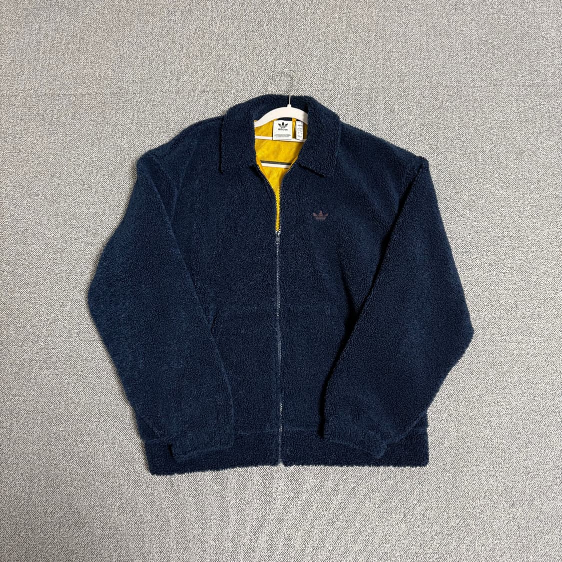 아디다스 파이어버드 뽀글이 후리스 플리스 L 네이비 상품이미지1