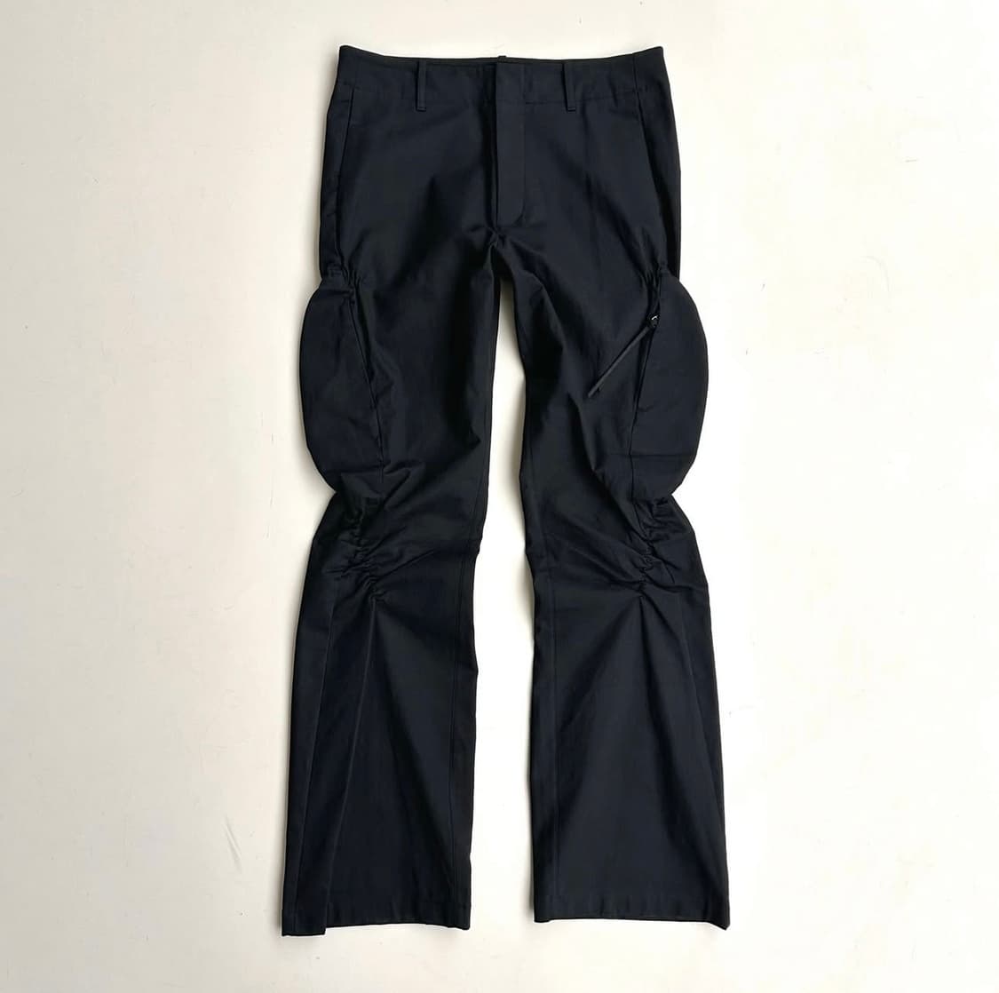 (S) 포스트아카이브팩션 파프 8.0+ 셔링 팬츠 블랙 상품이미지2