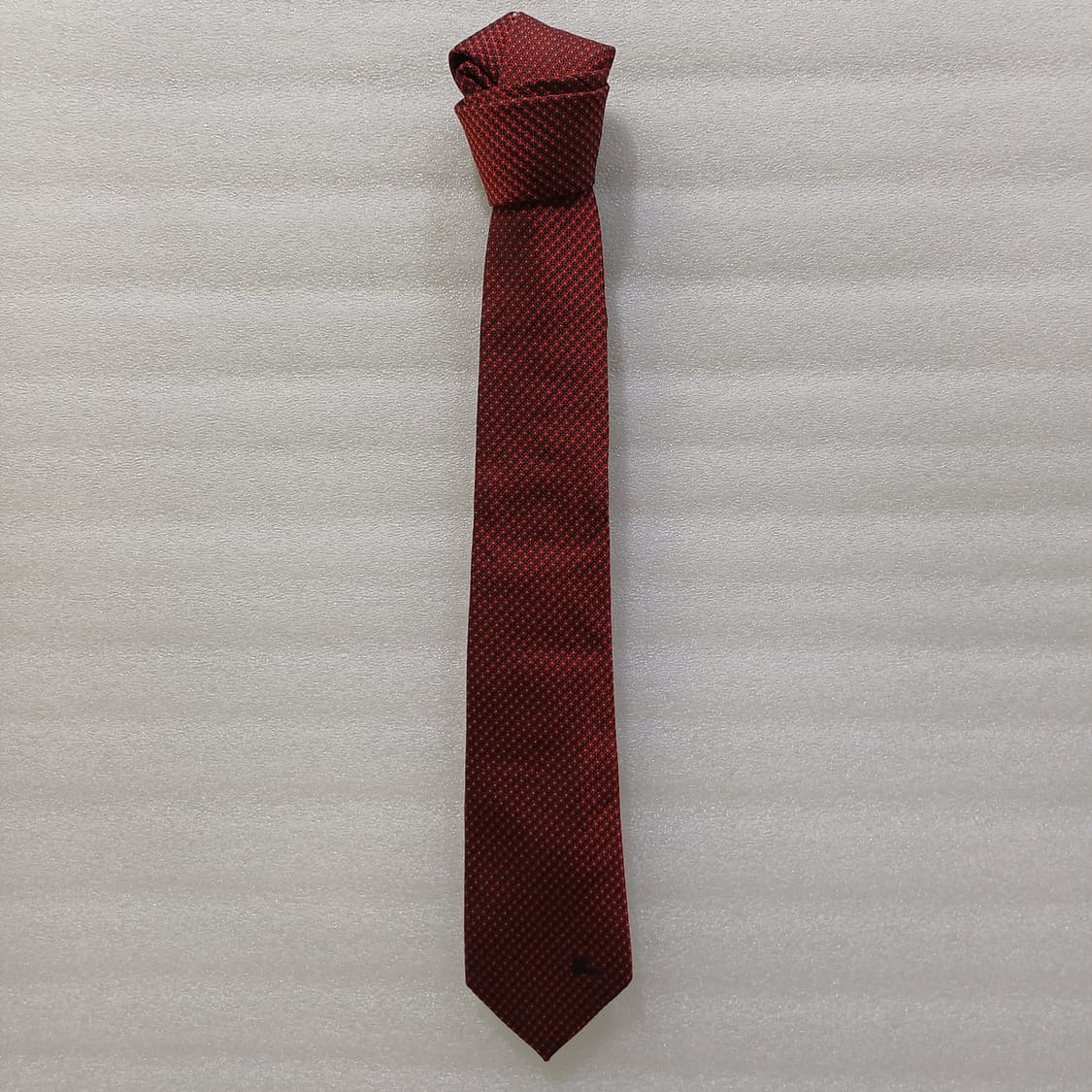 이태리정품 명품 버버리 실크 넥타이 좁은폭 레드톤 훌륭 사랑봉봉 상품이미지1