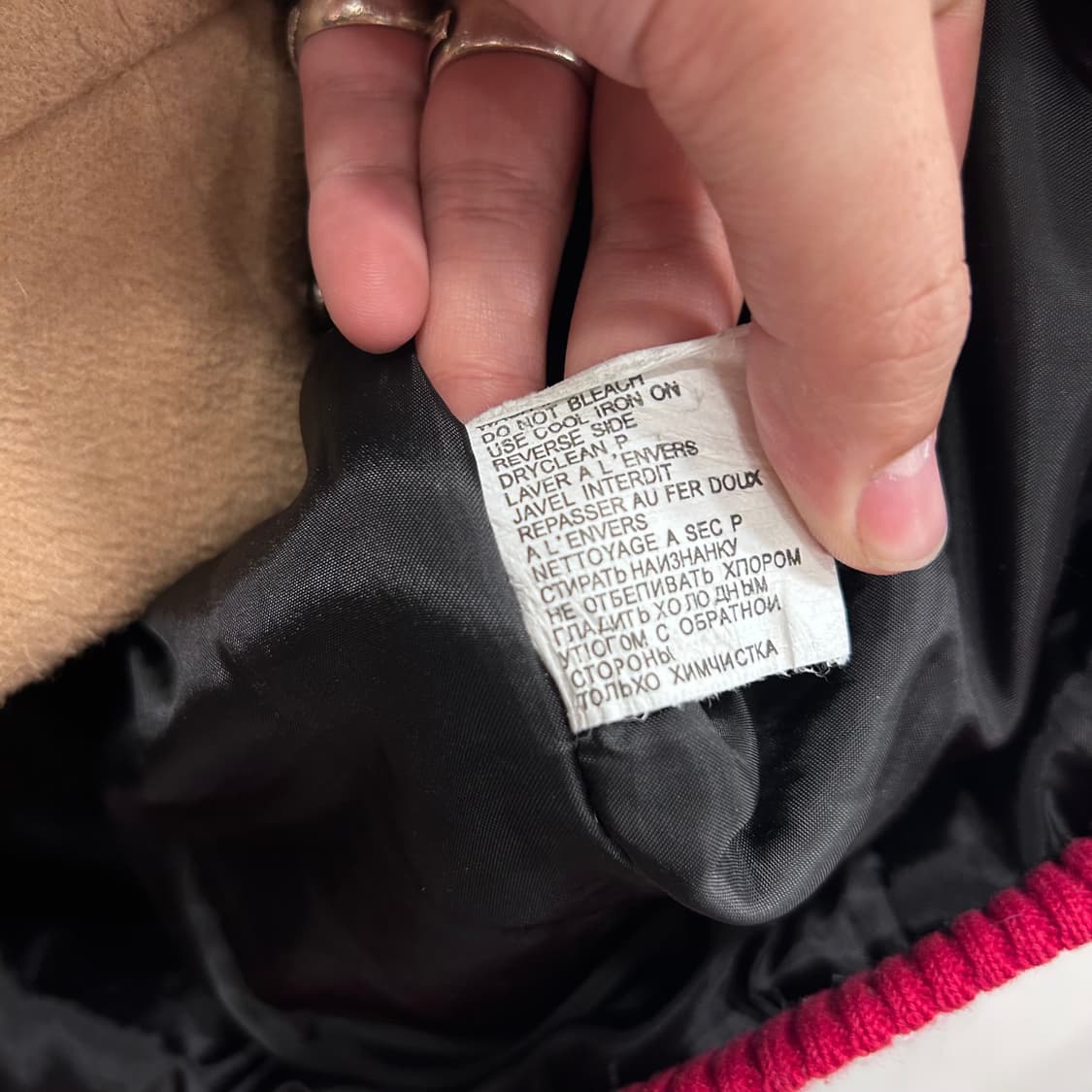 어탠션가먼츠 할리우드 울 스타디움 자켓 상품이미지4