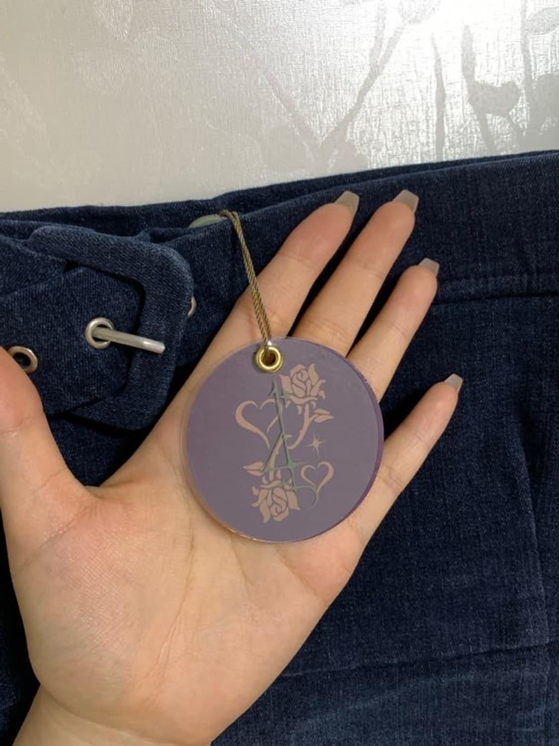 145 office 데님 미디 드레스 상품이미지4