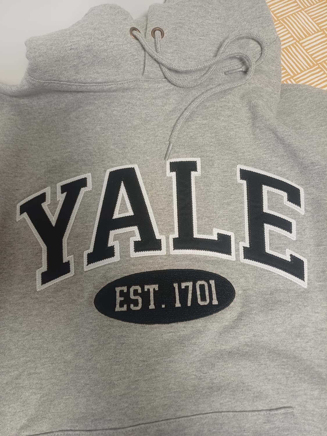 YALE 예일 회색 후드티 [M] 상품이미지3