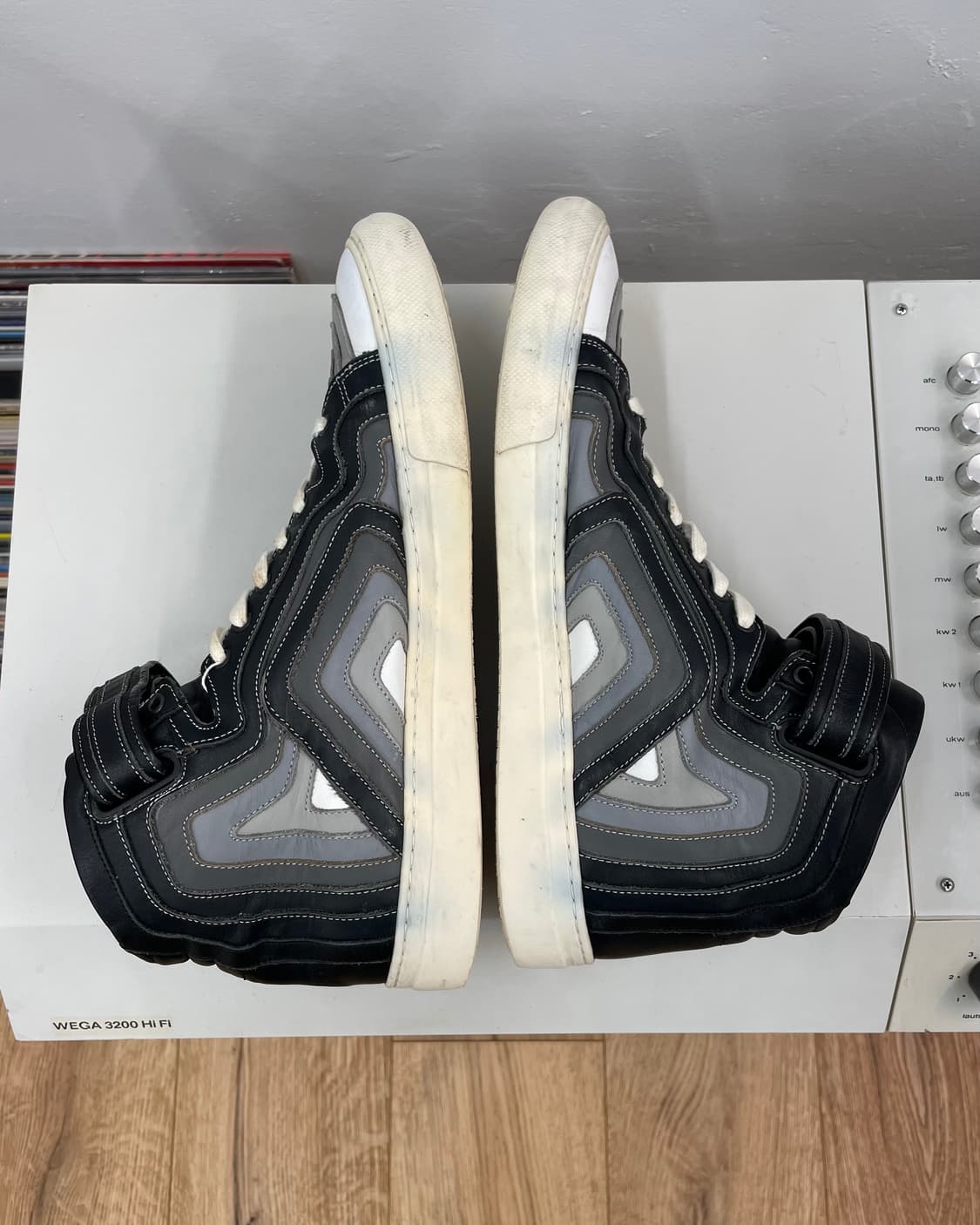 [300] 피에르하디 레더 하이탑 스니커즈 상품이미지6