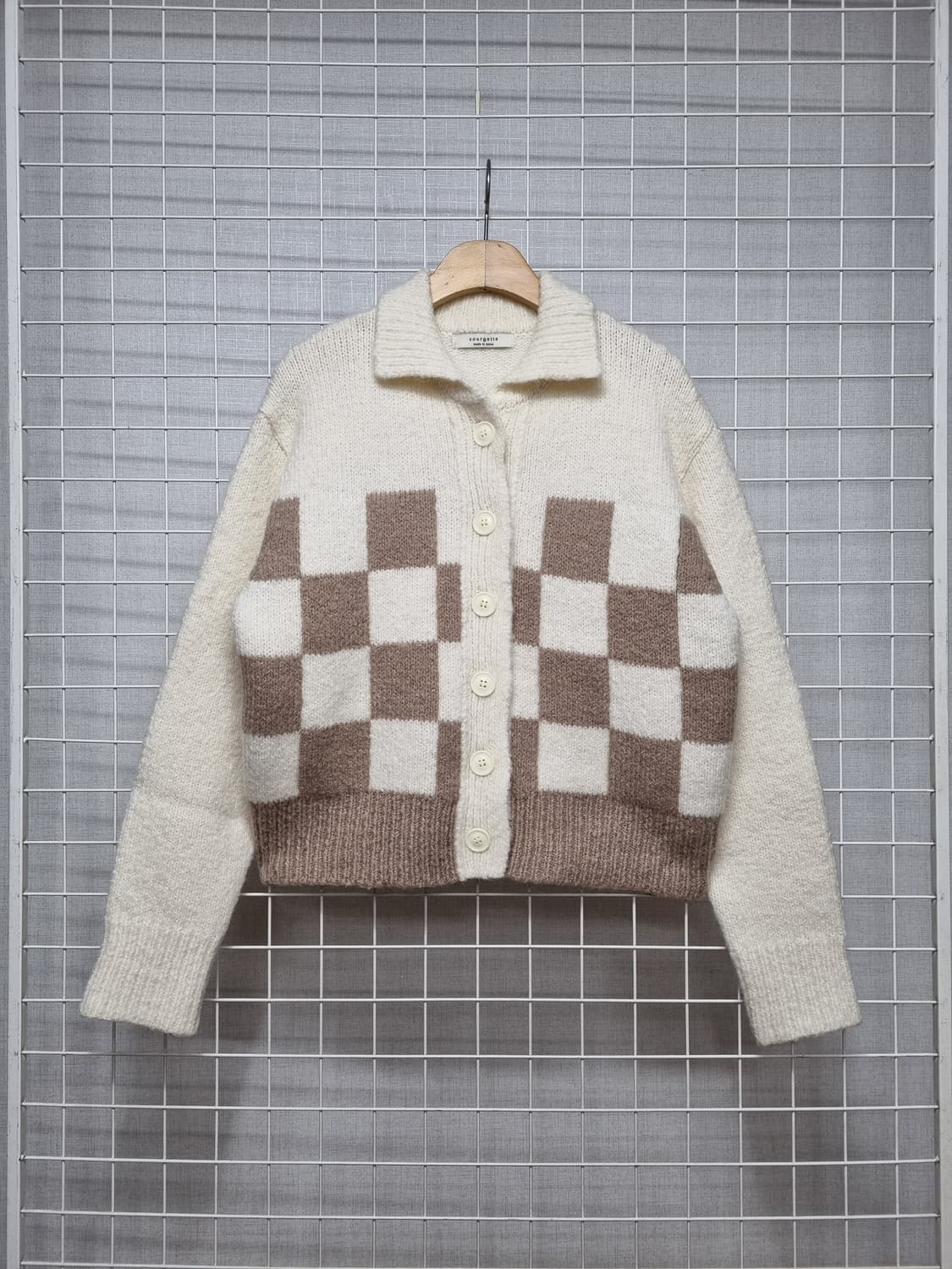 (택포) 코젯 카라 니트가디건 (새상품급) 상품이미지1