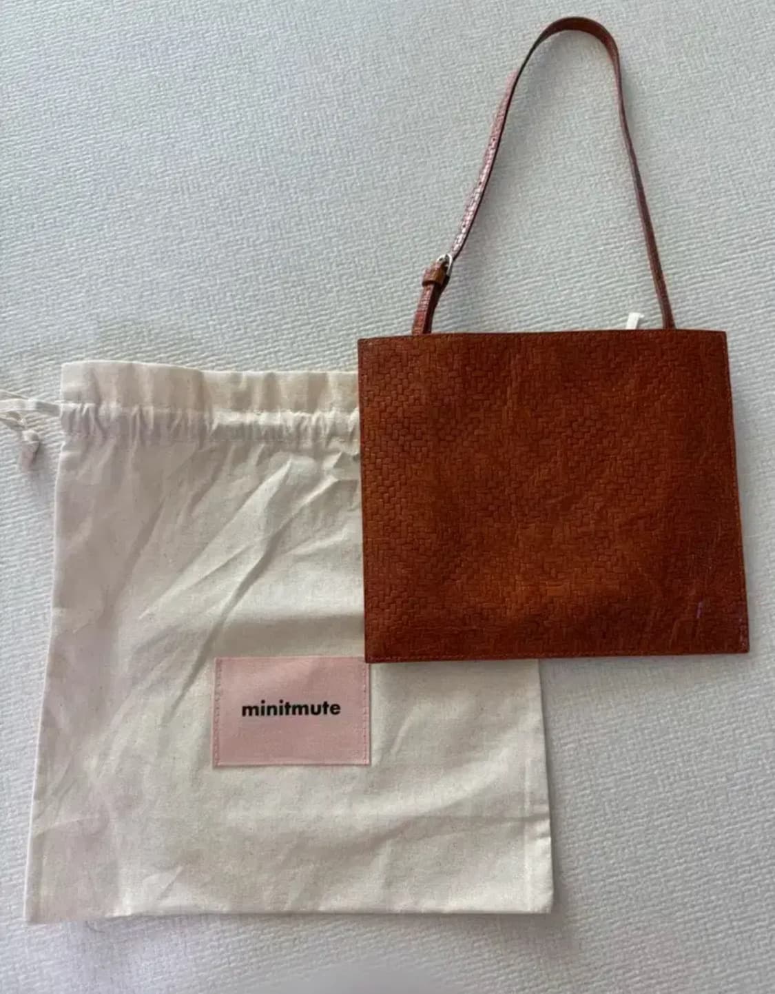 MINITMUTE 미닛뮤트 이태리 베지터블 우븐백 샤투백 상품이미지4