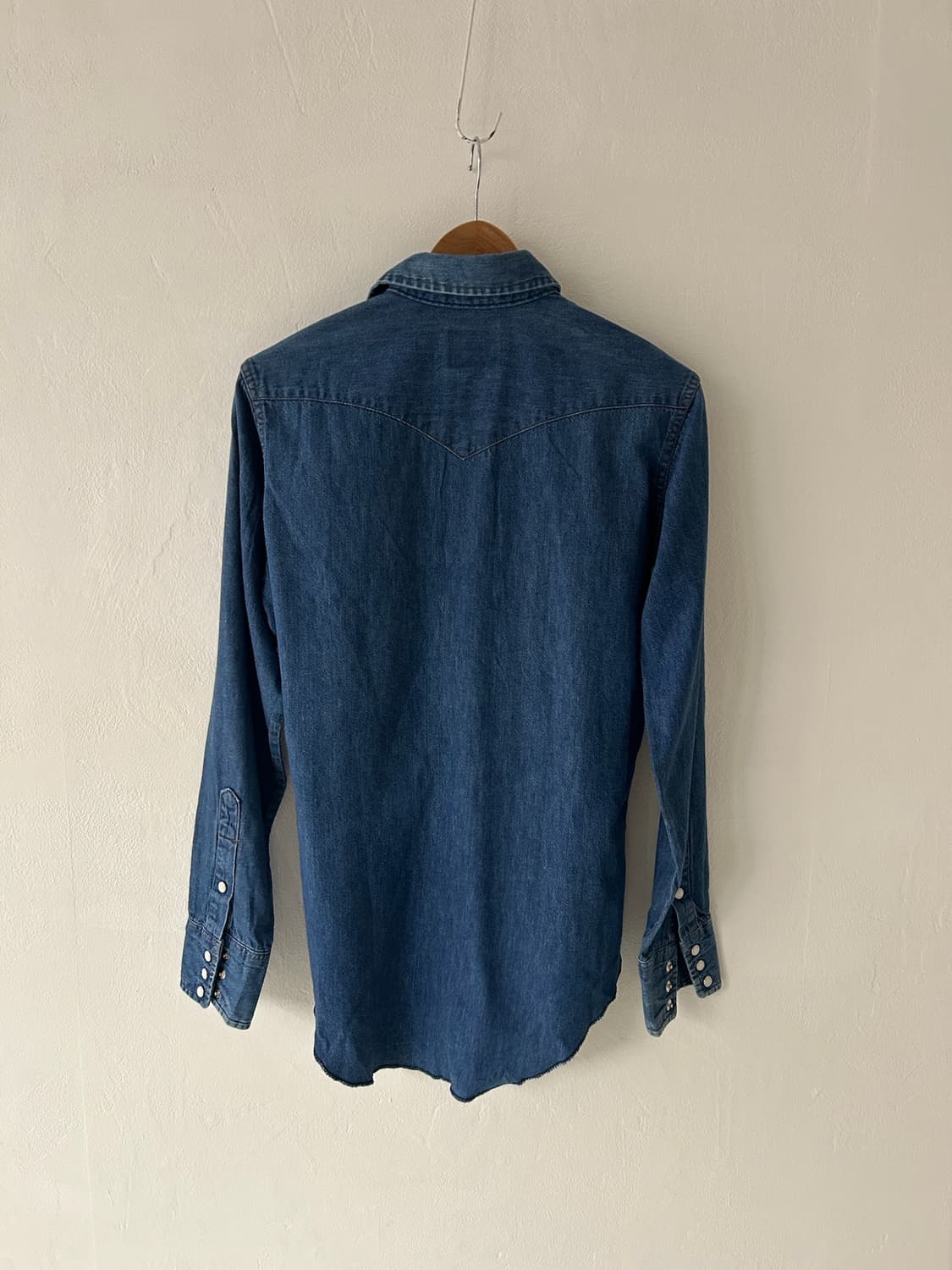 80-90s vtg Wrangler Denim Western shirt. 상품이미지9