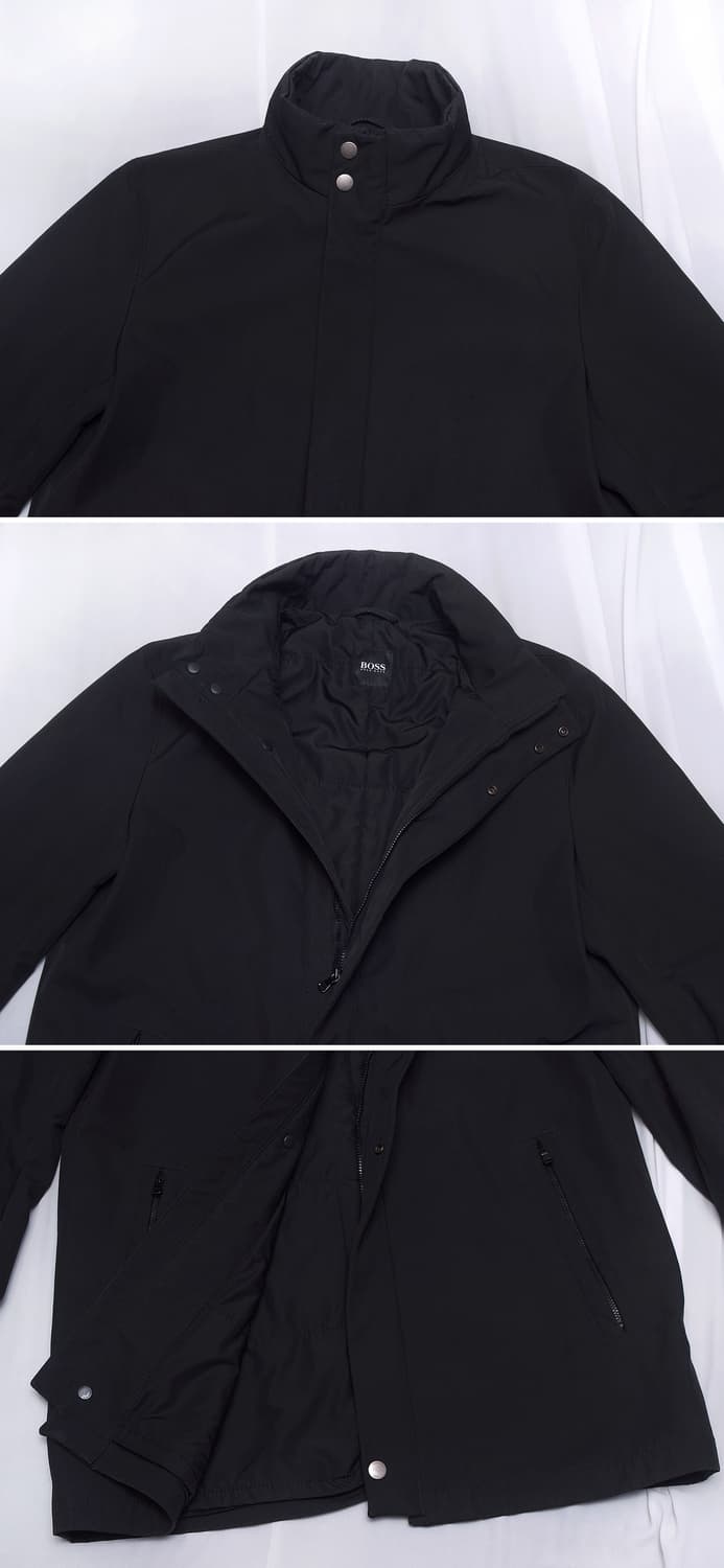 휴고 보스 블랙 하드쉘 레인 코트 자켓 (48 / 100) 상품이미지4