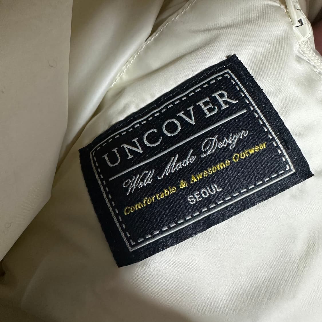 ✨ (바배) 아이보리 빵빵 도톰 크롭 패딩  상품이미지4