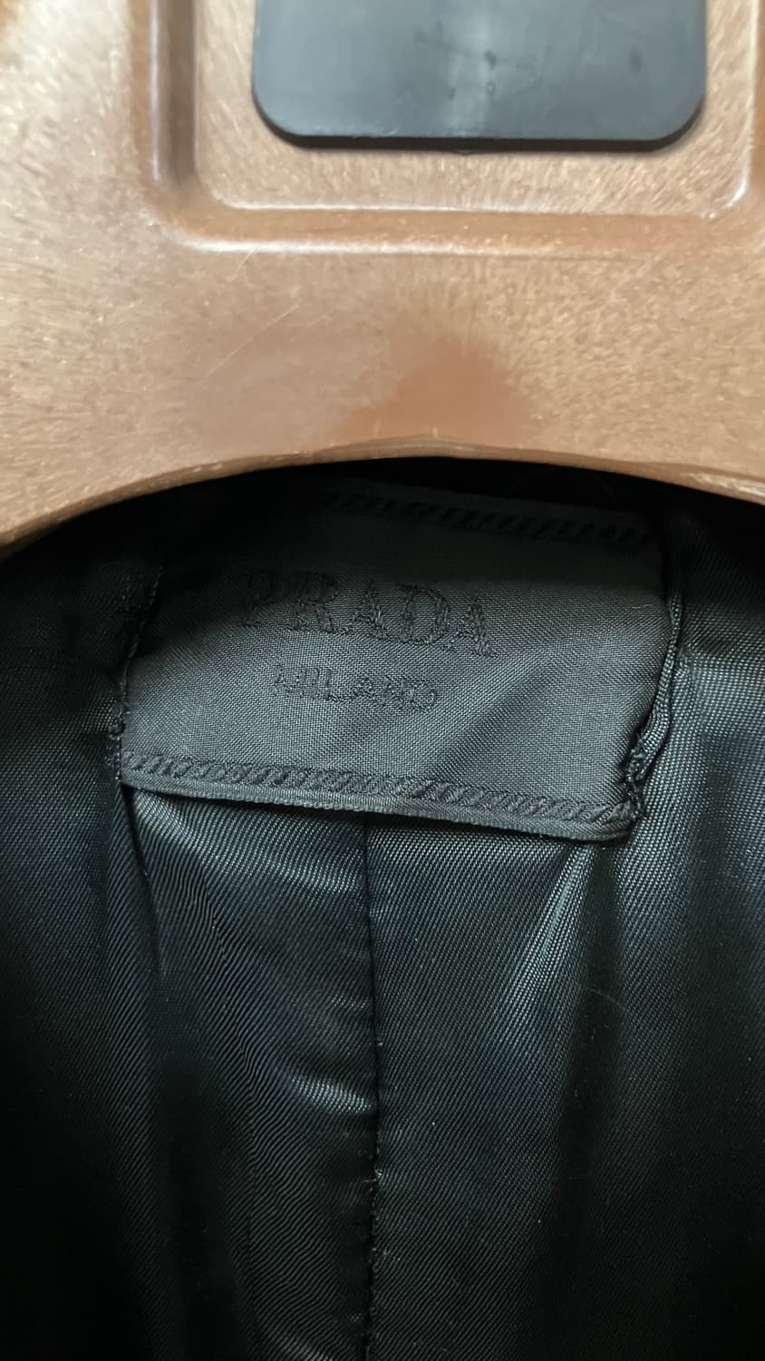 프라다 라나울 숏(하프) 후드코트 미디움 상품이미지5