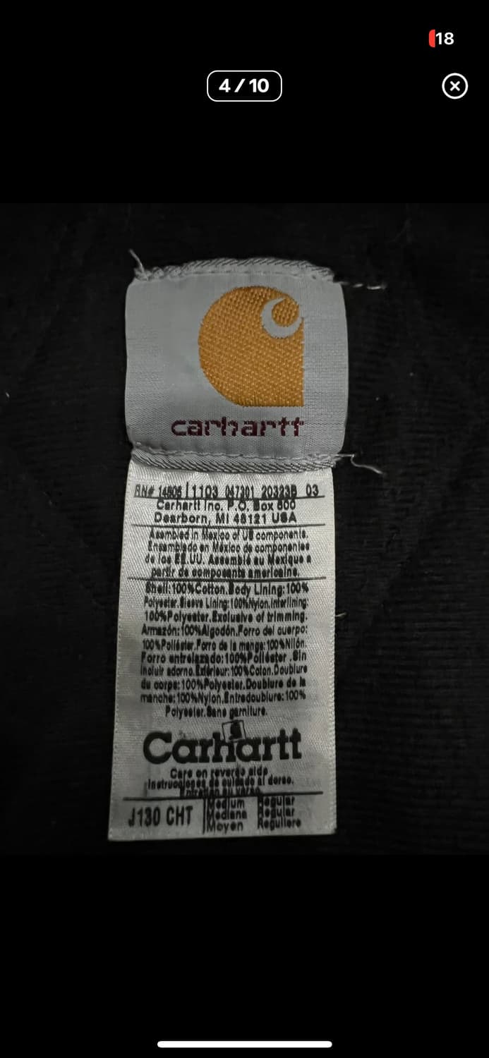 [M] 칼하트 후드 덕 액티브 자켓 j130 상품이미지4