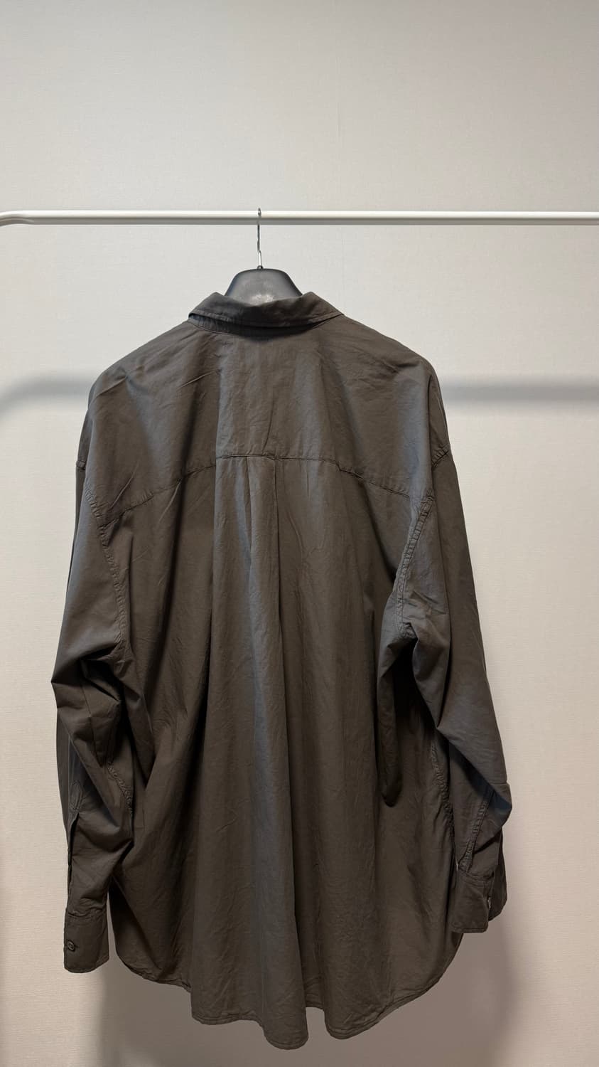 (52) 아워레가시 BD셔츠 brown voile 상품이미지2