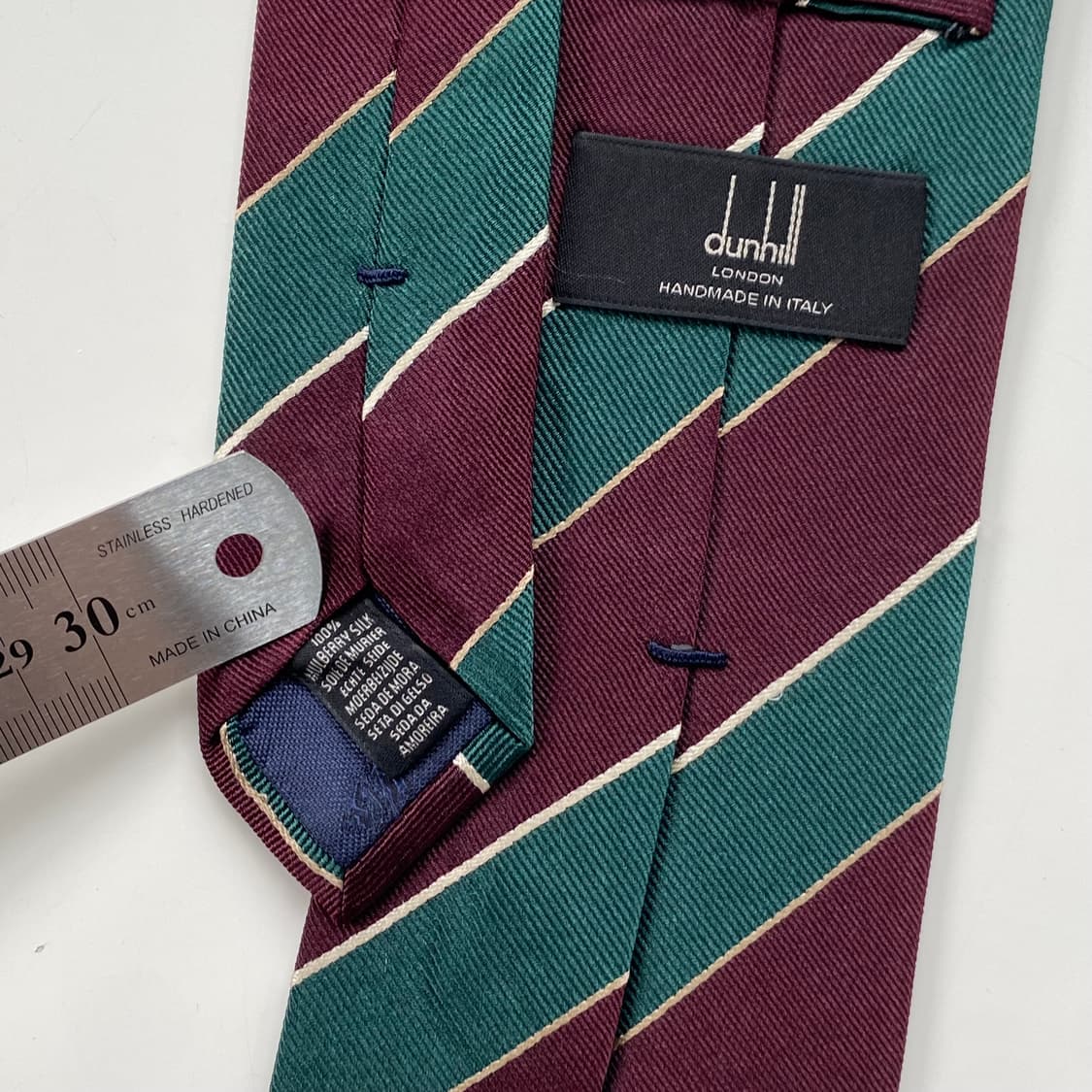 던힐(dunhill) 명품 정품 넥타이 8.2cm 상품이미지7
