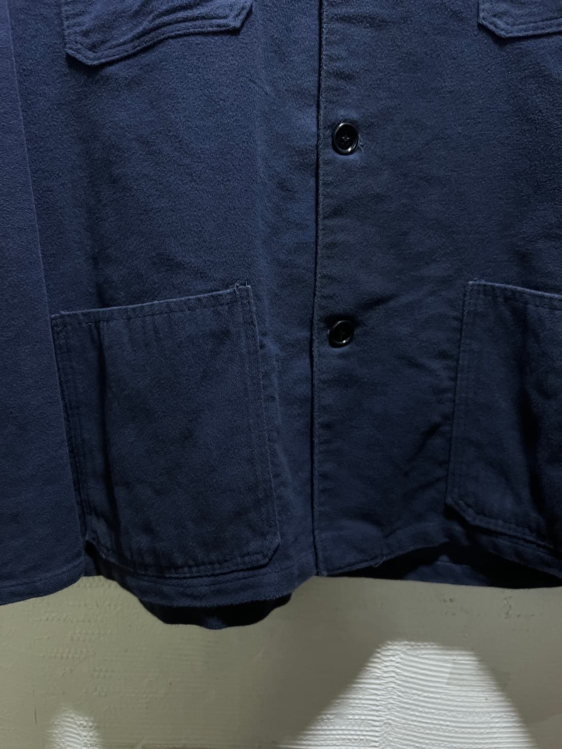 [L]90's 빈티지 4포켓 몰스킨 프렌치 워크 자켓 상품이미지4