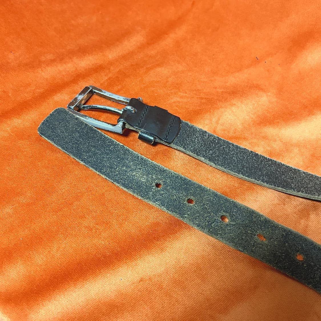 캘빈클라인 빈티지 리얼 레더 벨트 상품이미지3