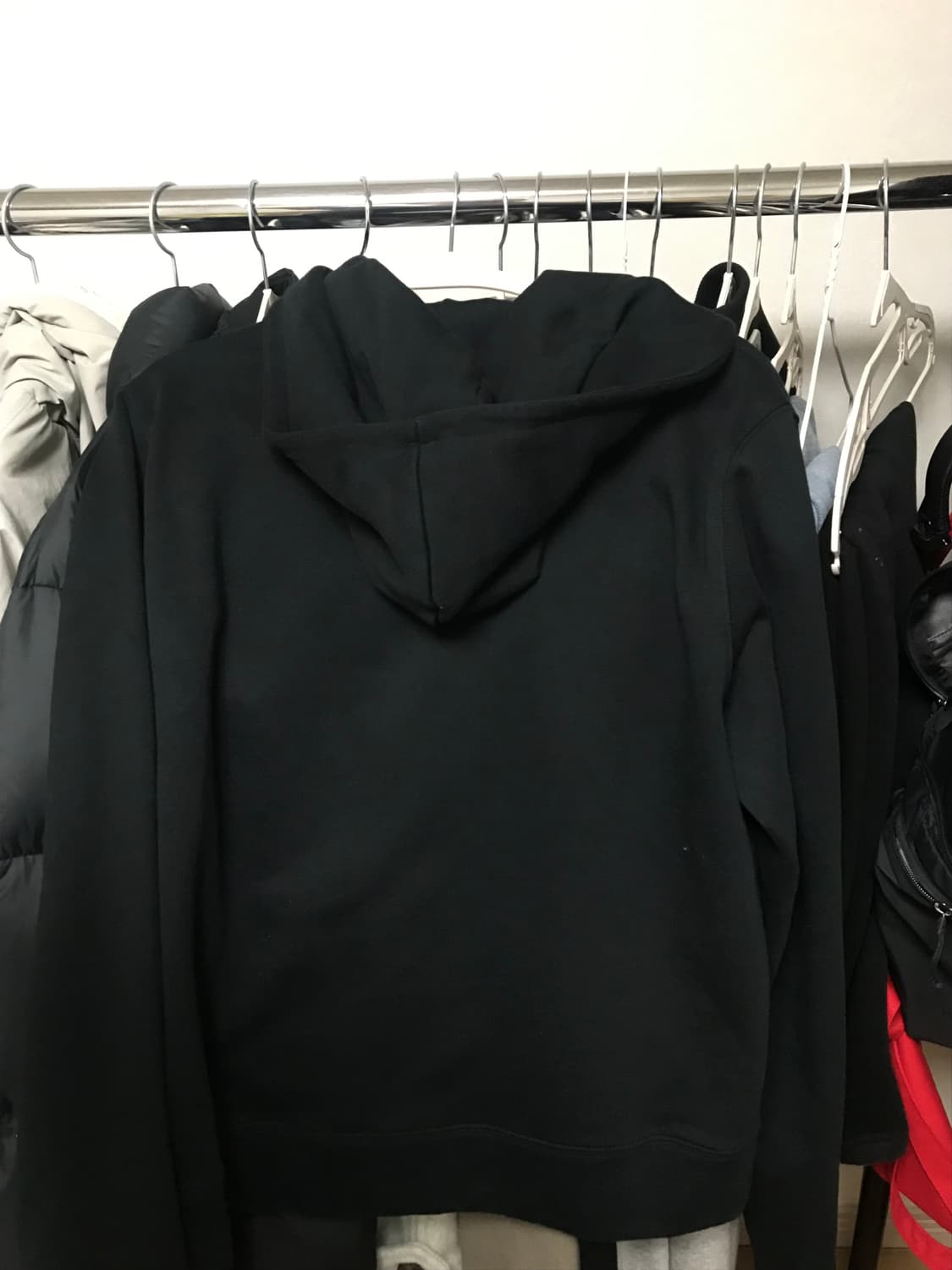 TCM easy pocket hooded zip-up (black) 상품이미지2