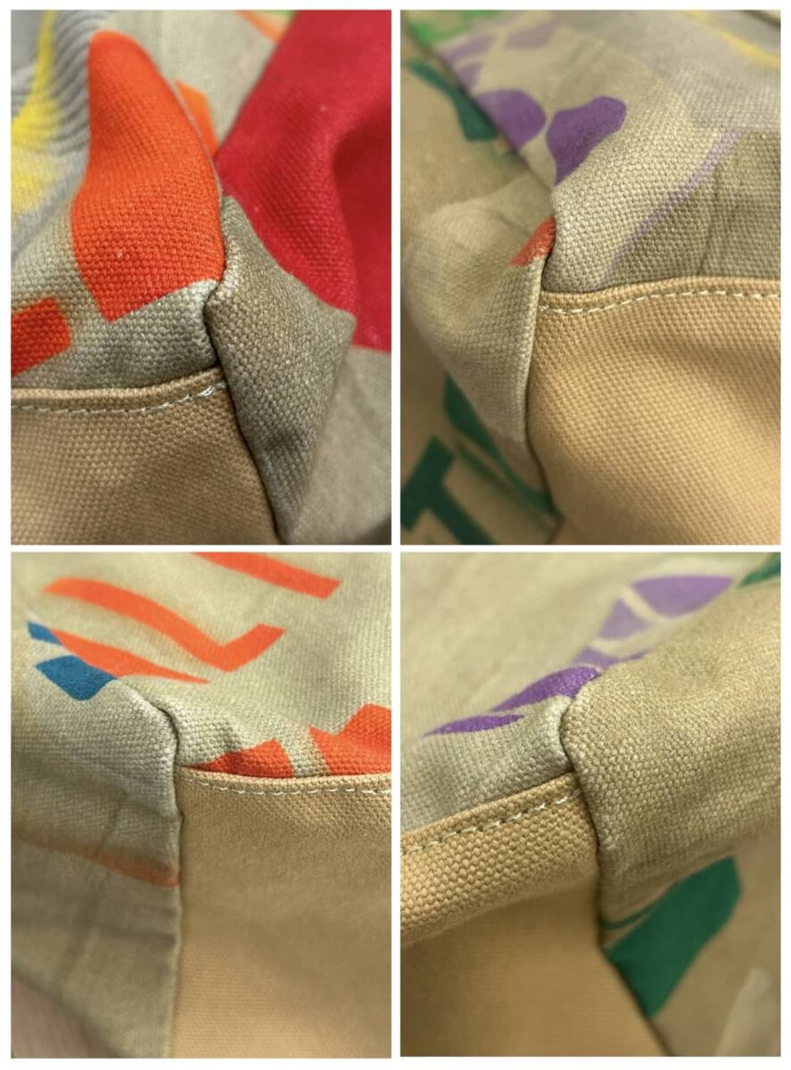 비비안 웨스트우드 레트로 캔버스 토트백 상품이미지8