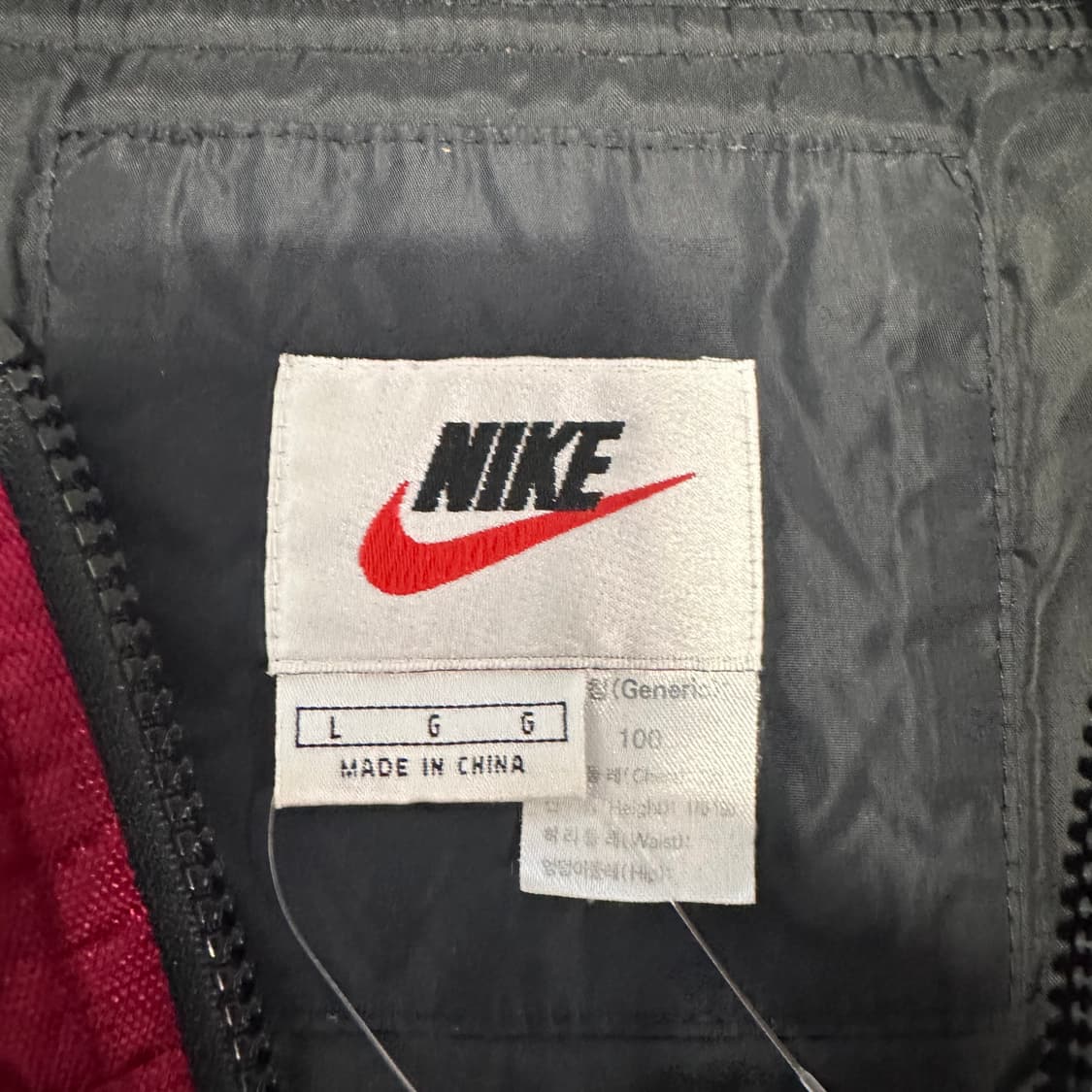 나이키 패딩 조끼 레드 상품이미지4